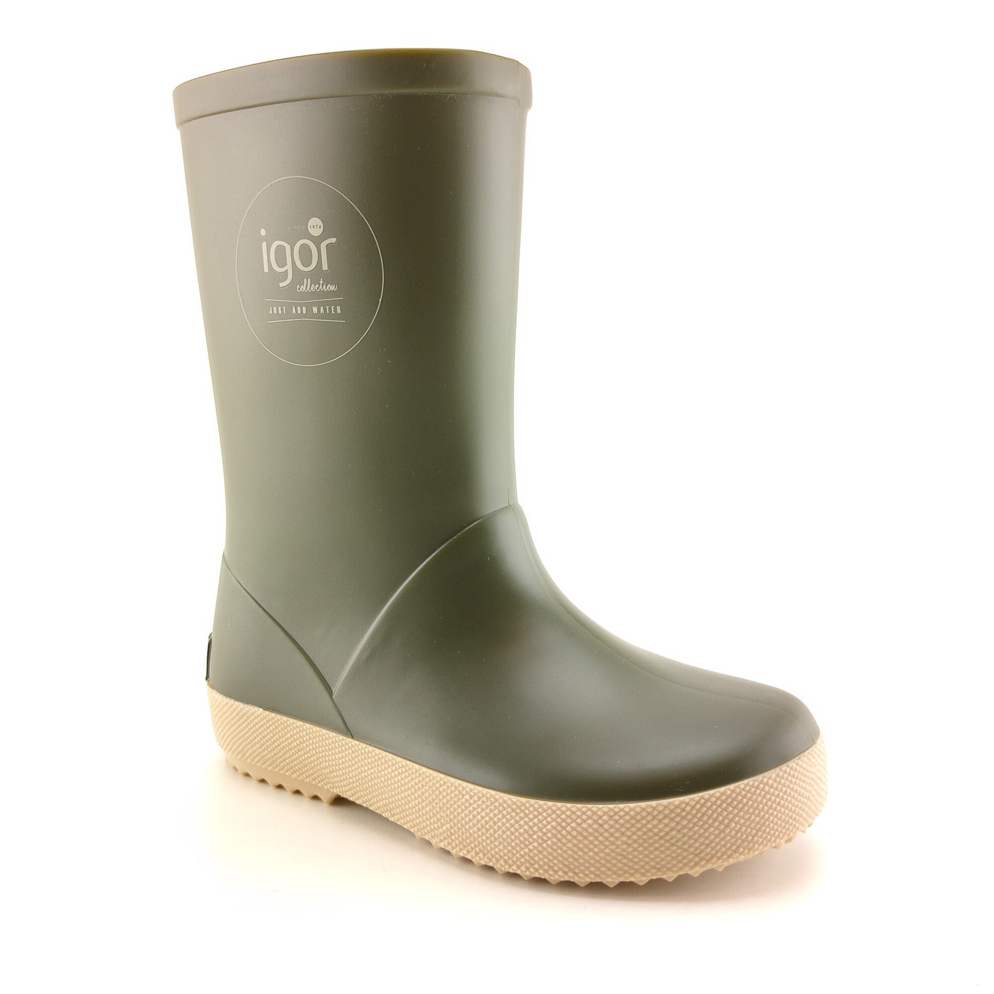 Igor Yağmur Çizmesi Splash DK W10292 Kaki / Beige - Igor