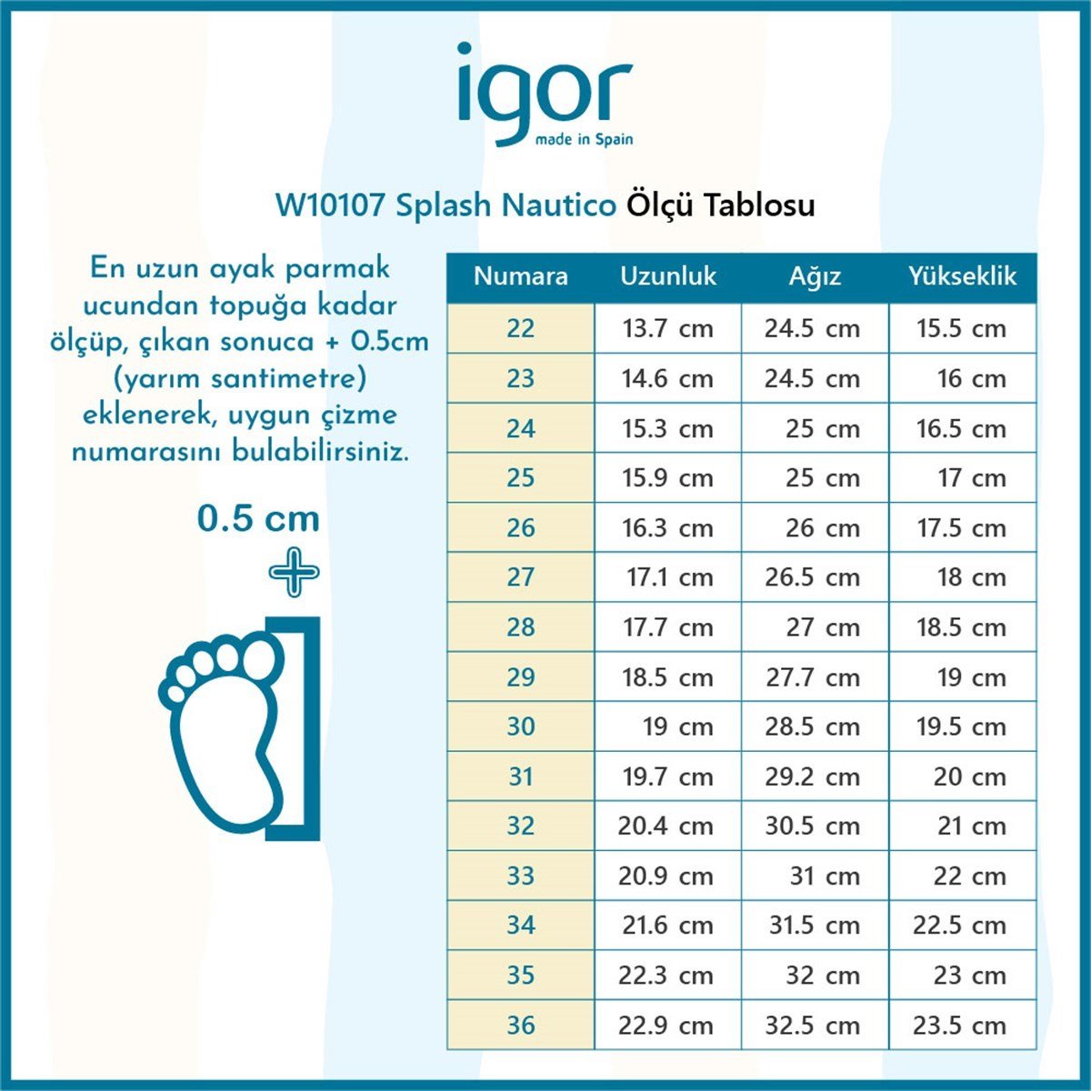 Igor Yağmur Çizmesi Splash Nautico W10107 ROJO / RED - Igor