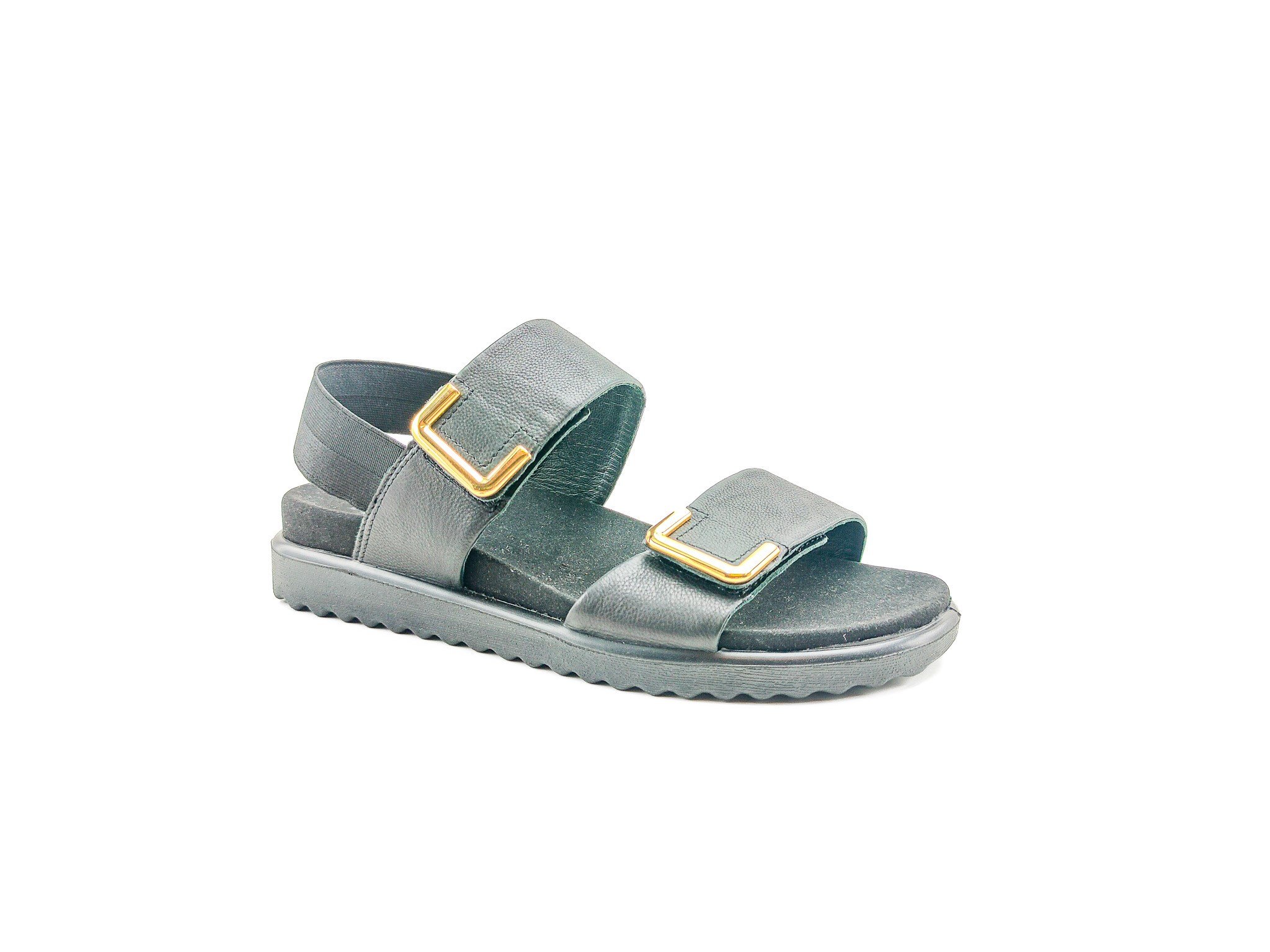 Legero Deri Ortopedik Kadın Sandalet 000244 SİYAH - Legero