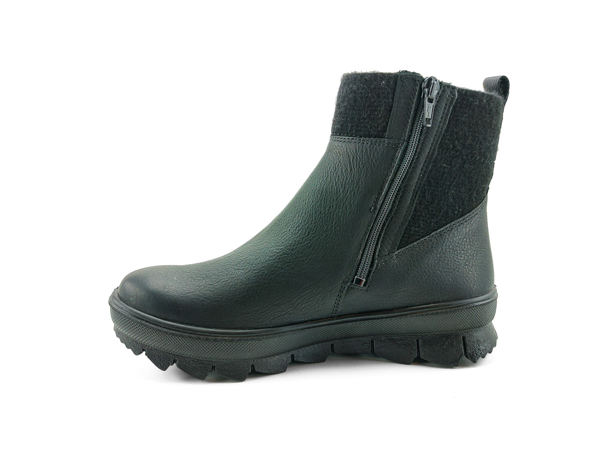 Legero Kadın Goretex Deri Bot Novara (Fermuarlı) 000504-0100 - Siyah Deri SİYAH - Legero