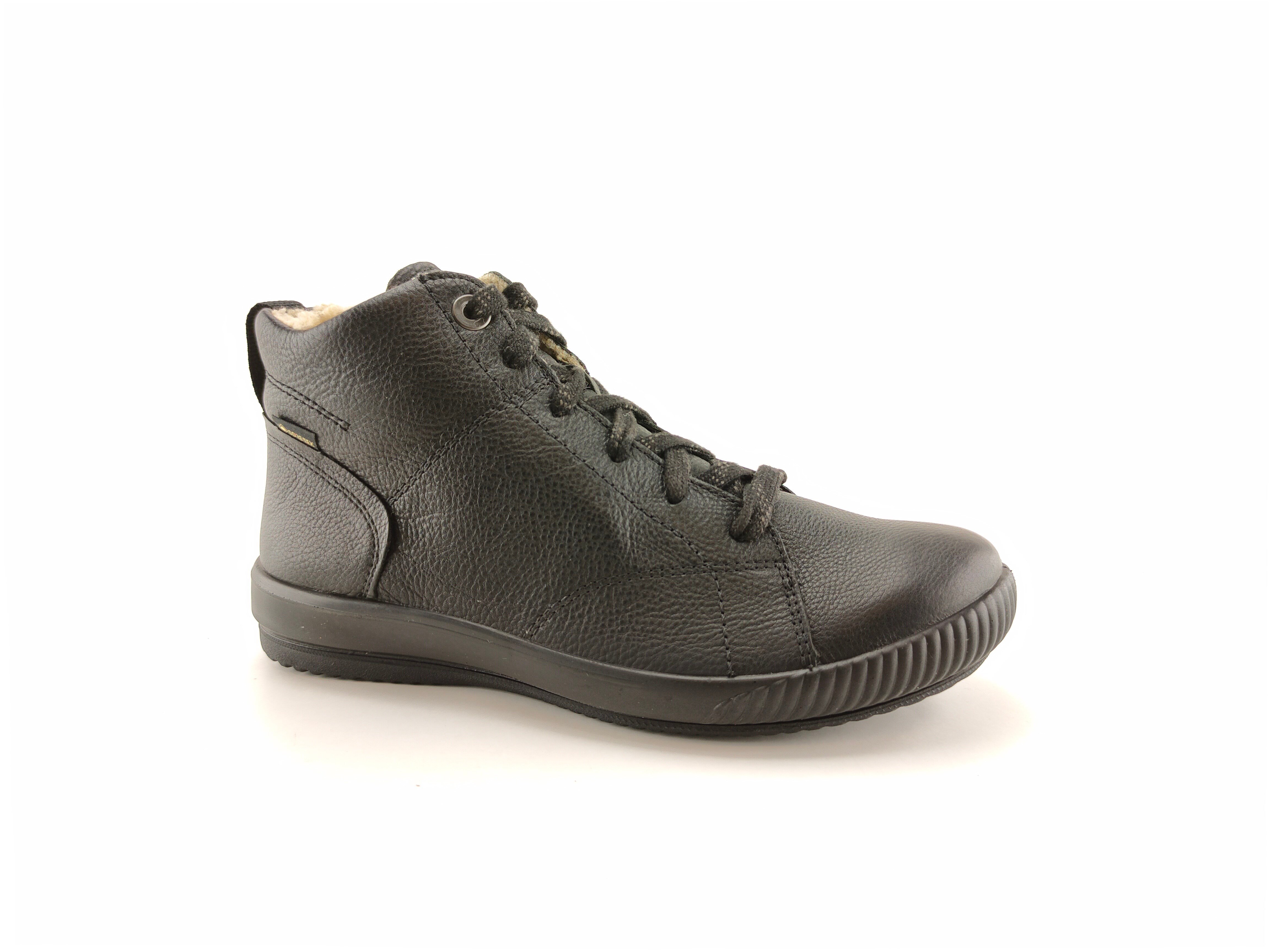 Legero Kadın Goretex Deri Bot Tanaro 000187-0100 - Siyah SİYAH - Legero