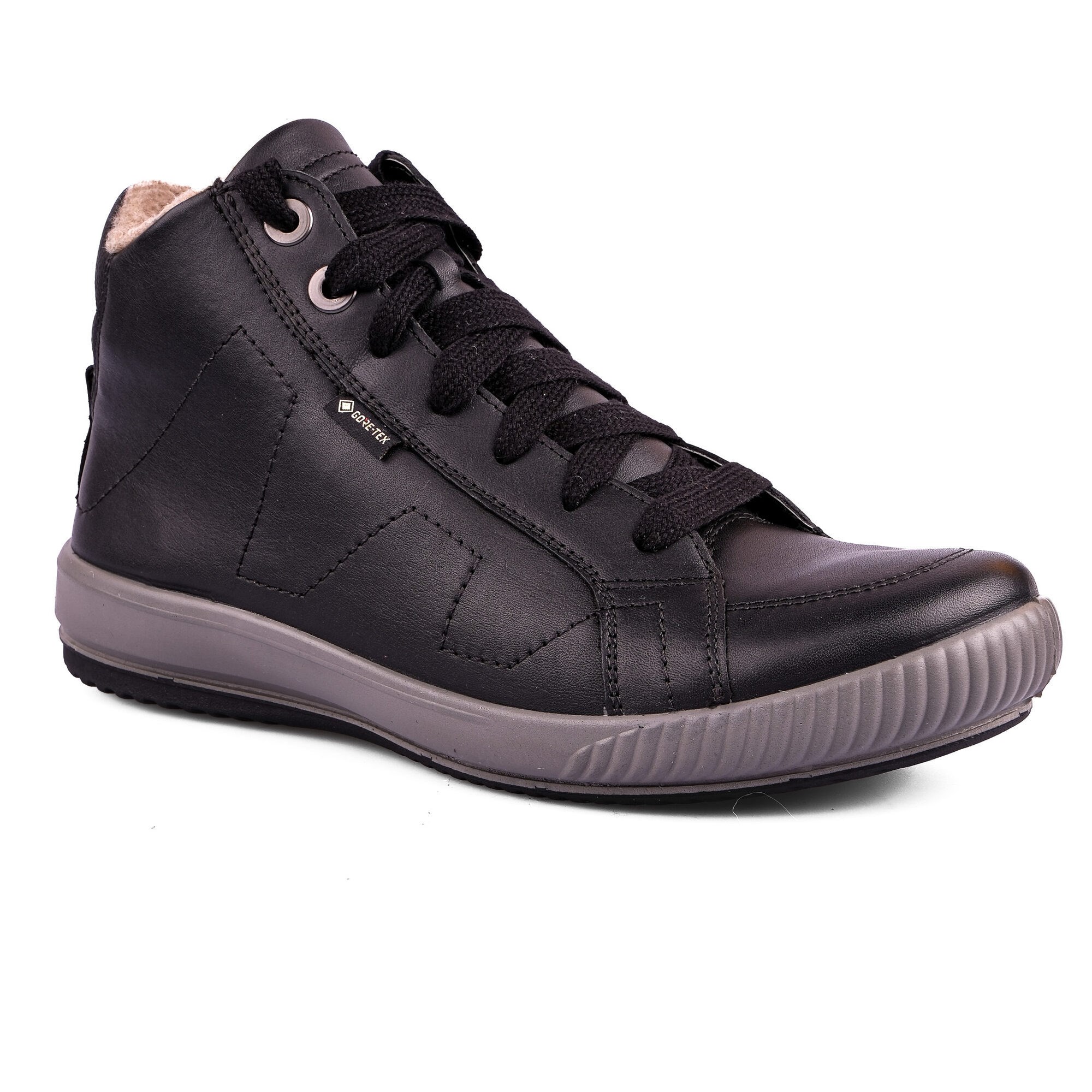 Legero Kadın Goretex Deri Bot Tanaro 000268-0100 - Siyah SİYAH - Legero