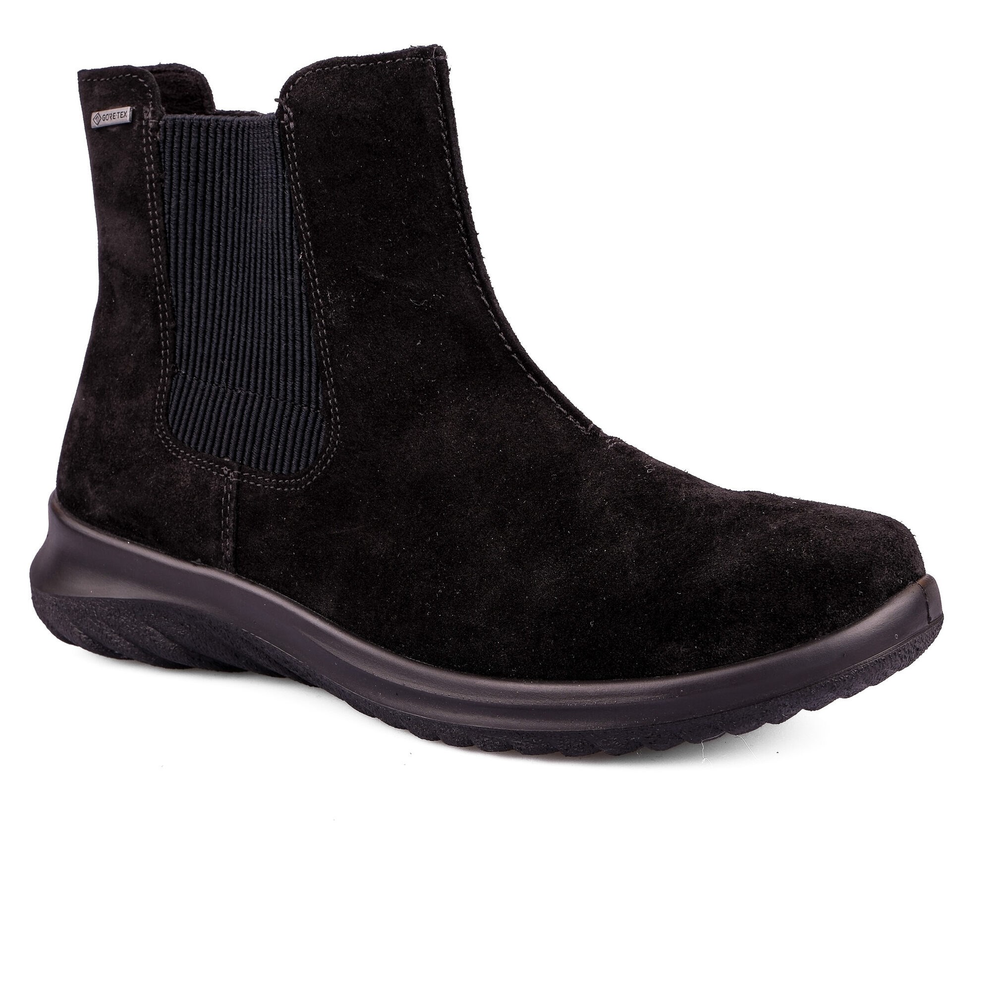 Legero Kadın Goretex Süet Bot Softboot (Fermuarlı) 009000-0000 - Siyah SİYAH - Legero