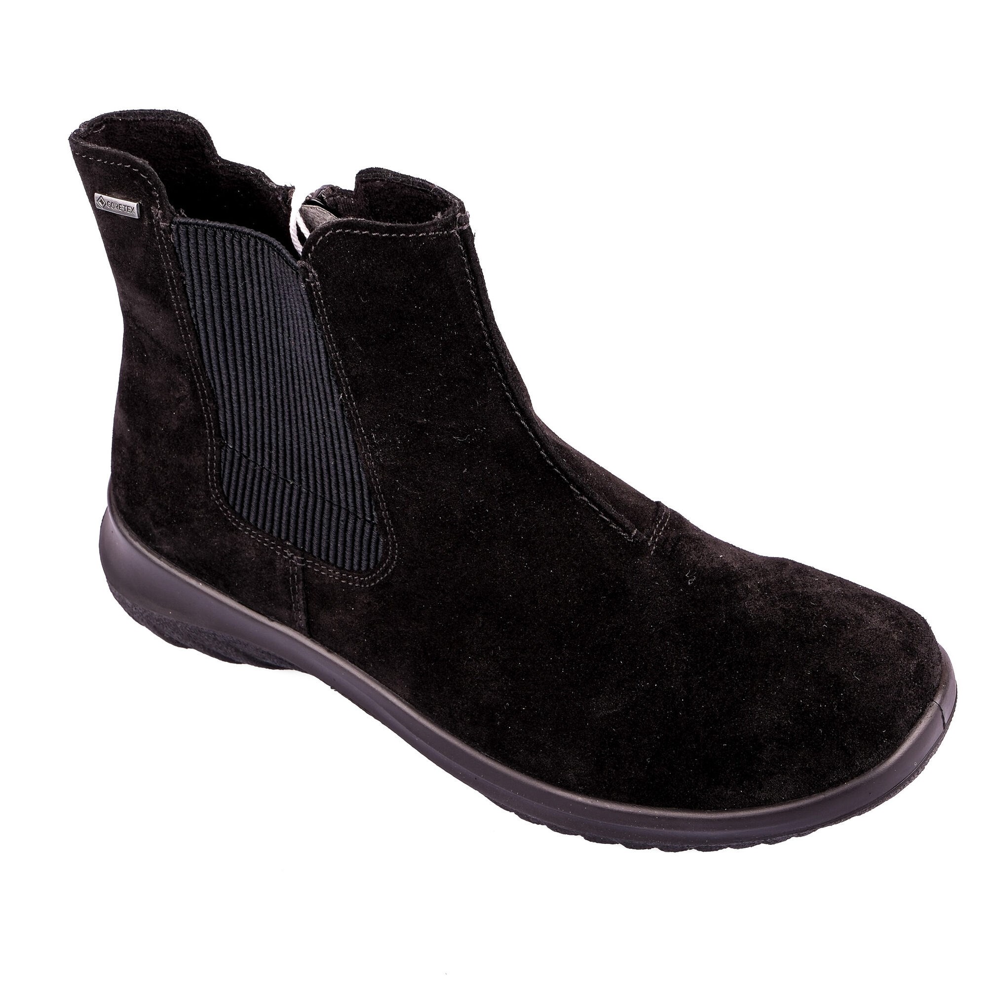 Legero Kadın Goretex Süet Bot Softboot (Fermuarlı) 009000-0000 - Siyah SİYAH - Legero