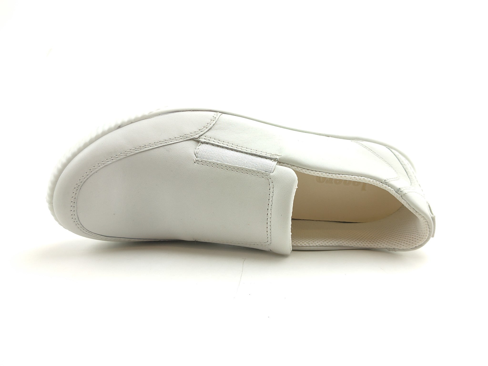 Legero Unisex Deri Ayakkabı Tanaro Bağcıksız 000215-1000 - Beyaz BEYAZ - Legero