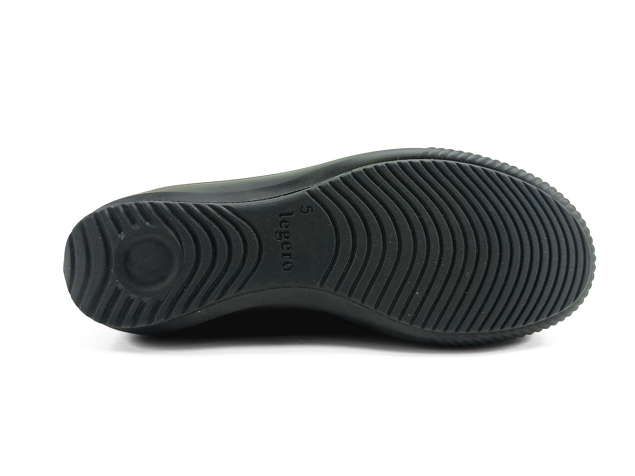 Legero Unisex Deri Ayakkabı Tanaro Bağcıksız 000215-0200 - Siyah SİYAH - Legero