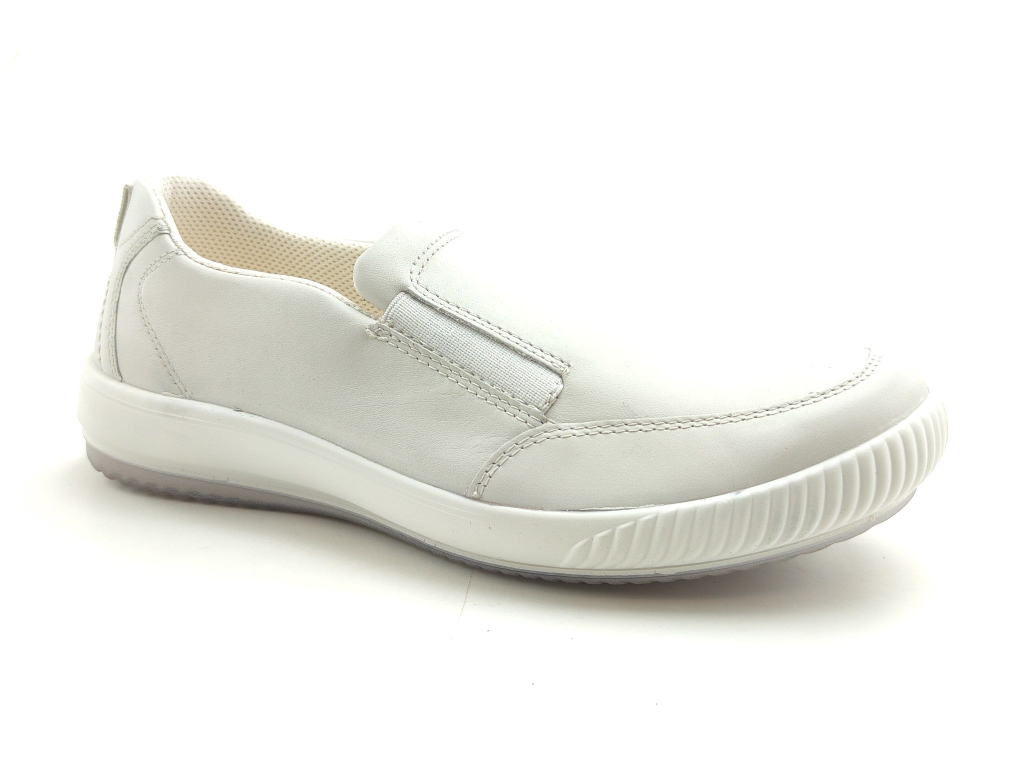Legero Unisex Deri Ayakkabı Tanaro Bağcıksız 000215-1000 - Beyaz BEYAZ - Legero