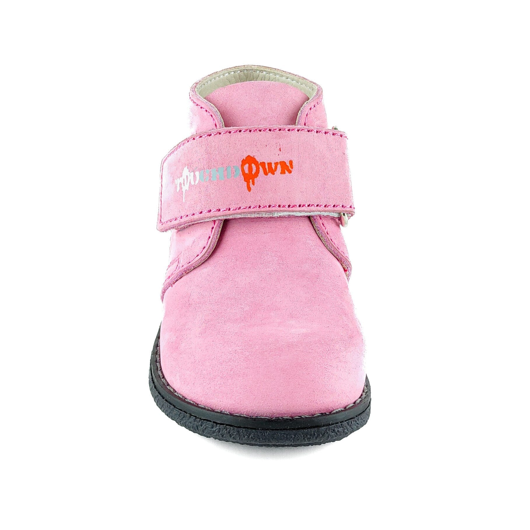 Ortopedia Deri Ortopedik Bebe Bot K 373-1 PEMBE NUBUK - Ortopedia