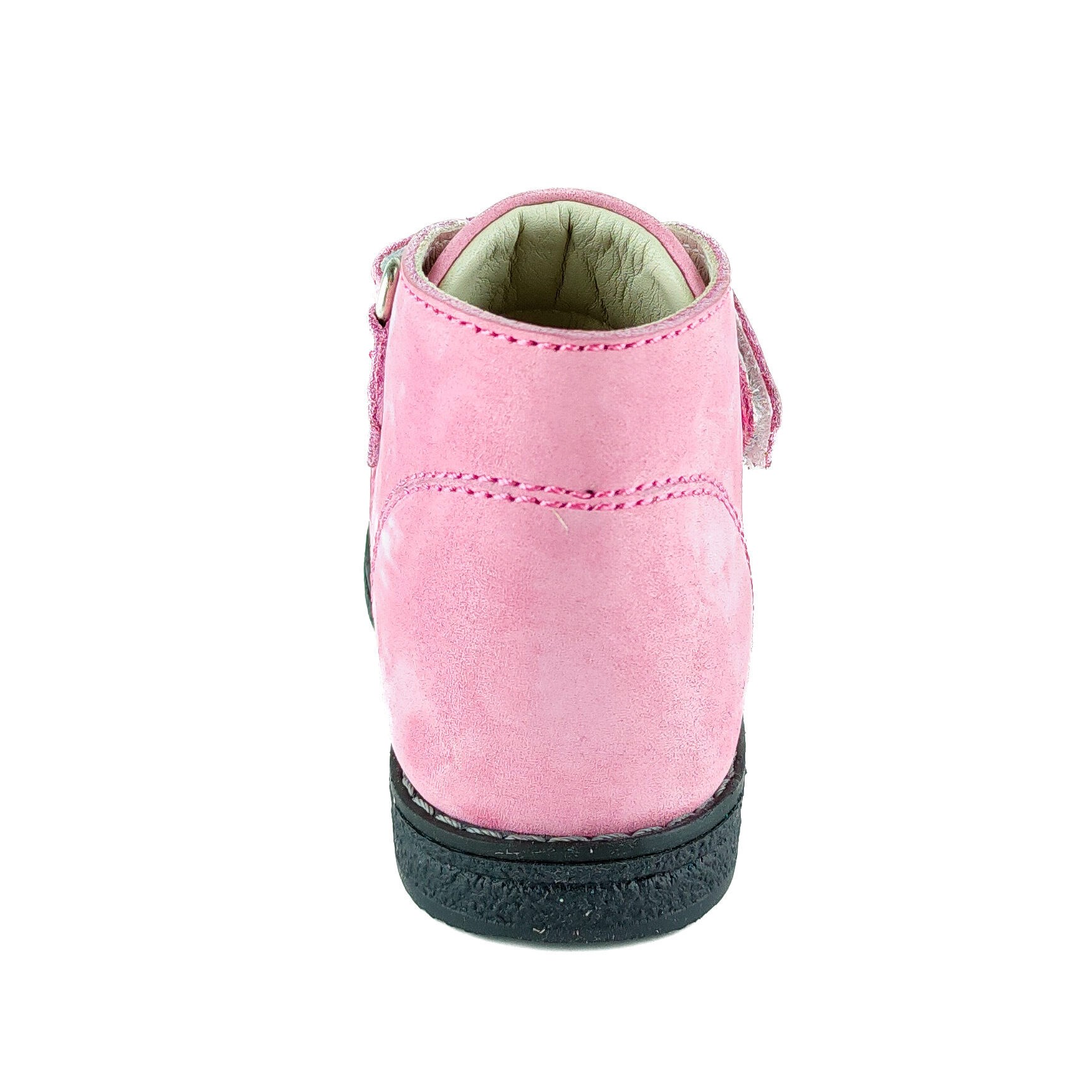 Ortopedia Deri Ortopedik Bebe Bot K 373-1 PEMBE NUBUK - Ortopedia