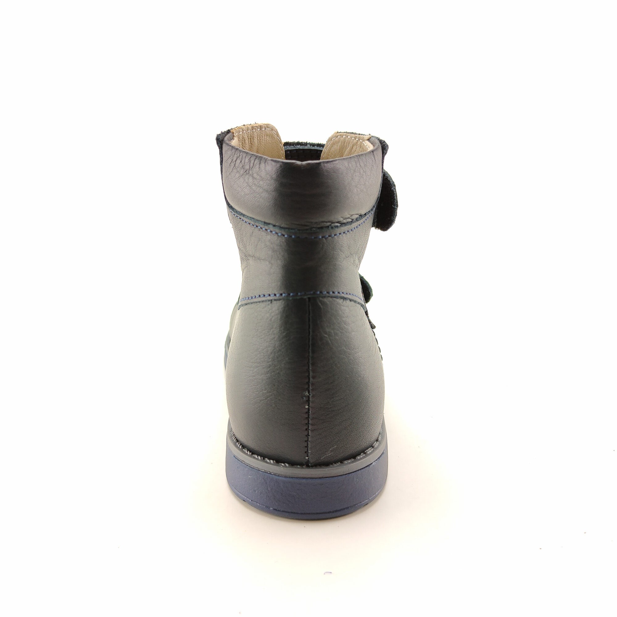 Ortoplus Deri Ortopedik AFO Sandalet K C718 LACİVERT - OrtoPlus