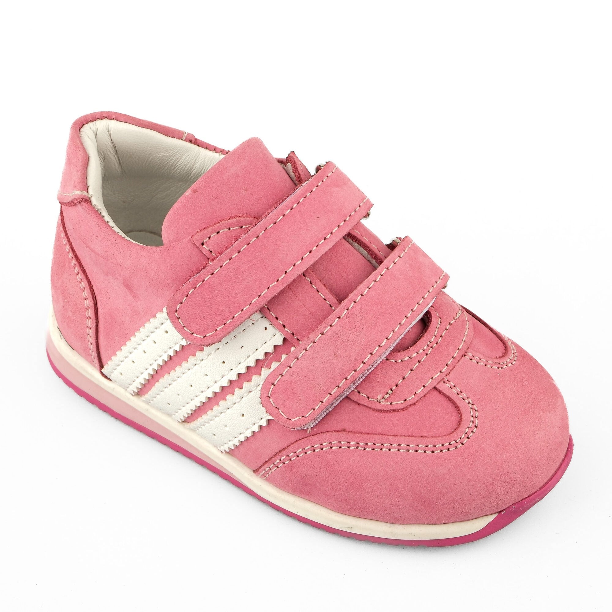 Ortoplus Deri Ortopedik Bebe Ayakkabı K SB1002 PEMBE - OrtoPlus