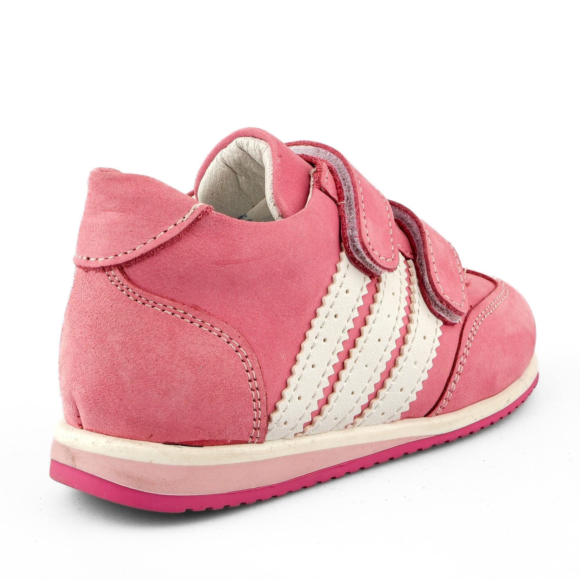 Ortoplus Deri Ortopedik Bebe Ayakkabı K SB1002 PEMBE - OrtoPlus