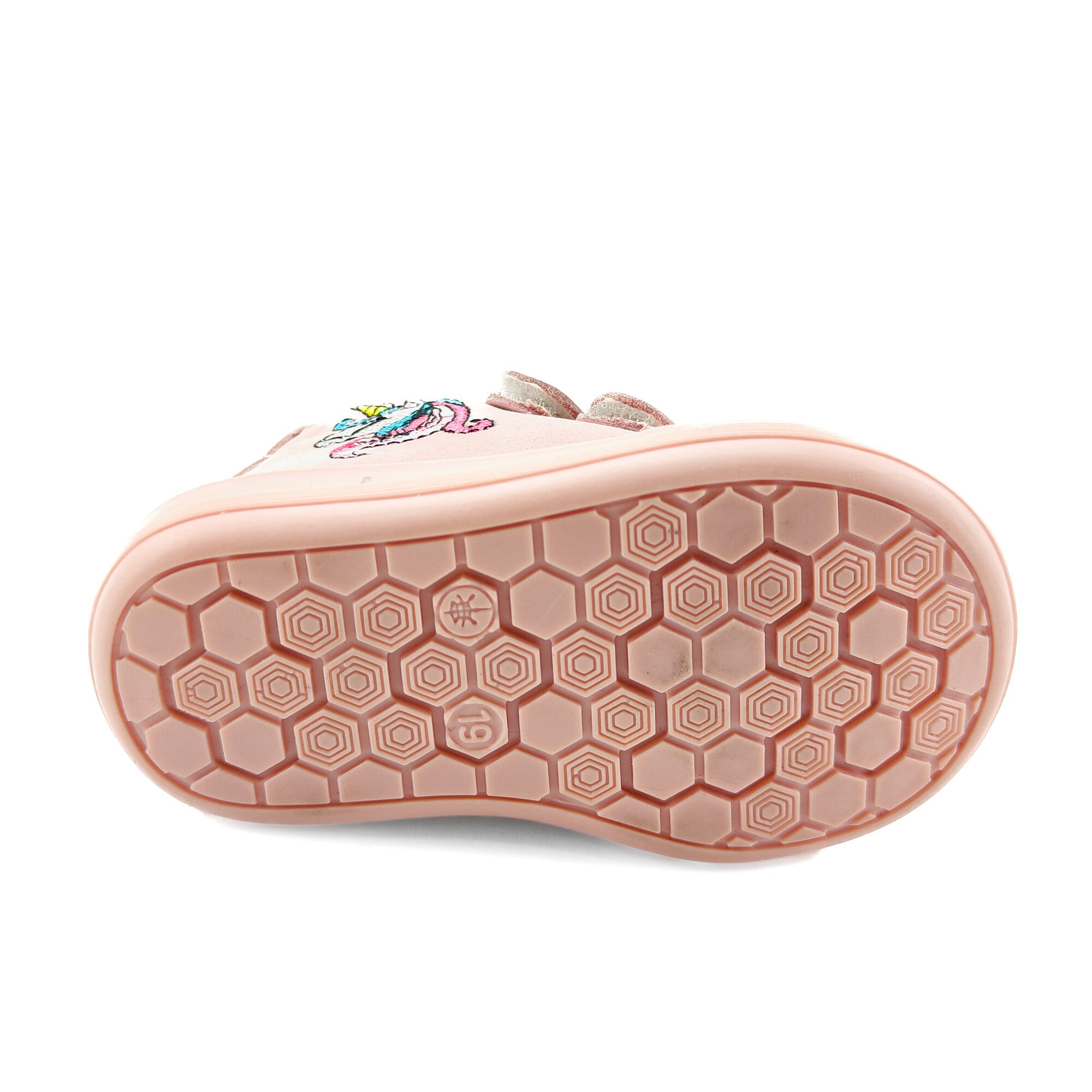 Ortoplus Deri Ortopedik Bebe Bot K RK403 PUDRA UNİCORN - OrtoPlus