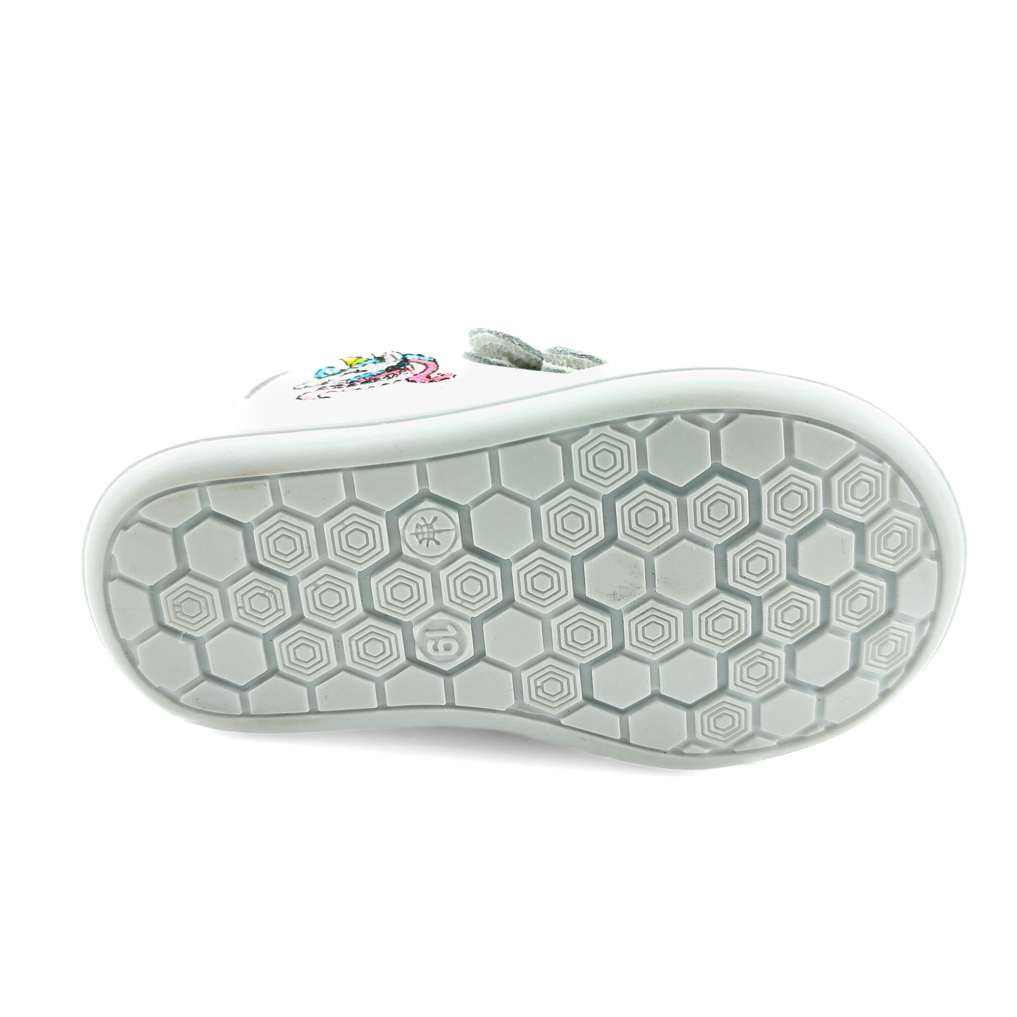 Ortoplus Deri Ortopedik Bebe Bot K RK403 BEYAZ UNİCORN - OrtoPlus