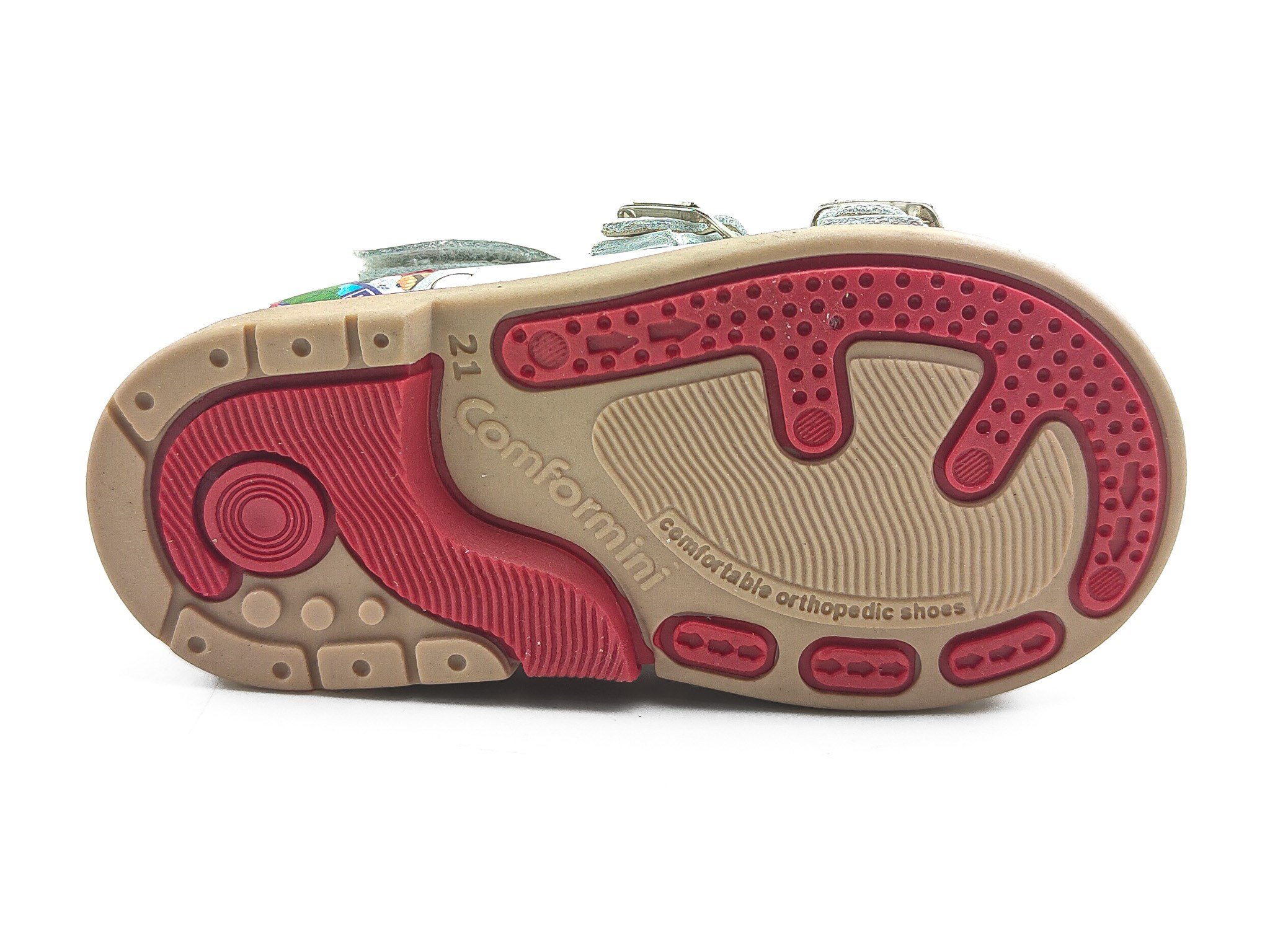 Ortoplus Deri Ortopedik Bebe Sandalet K C725 MARVEL - OrtoPlus