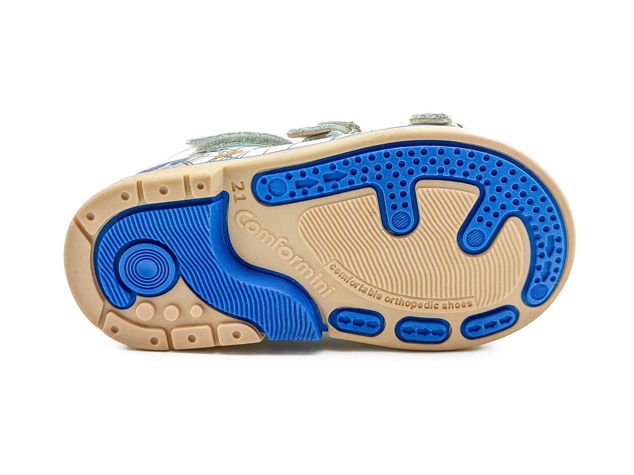 Ortoplus Deri Ortopedik Bebe Sandalet K C725 SPİDERMAN - OrtoPlus