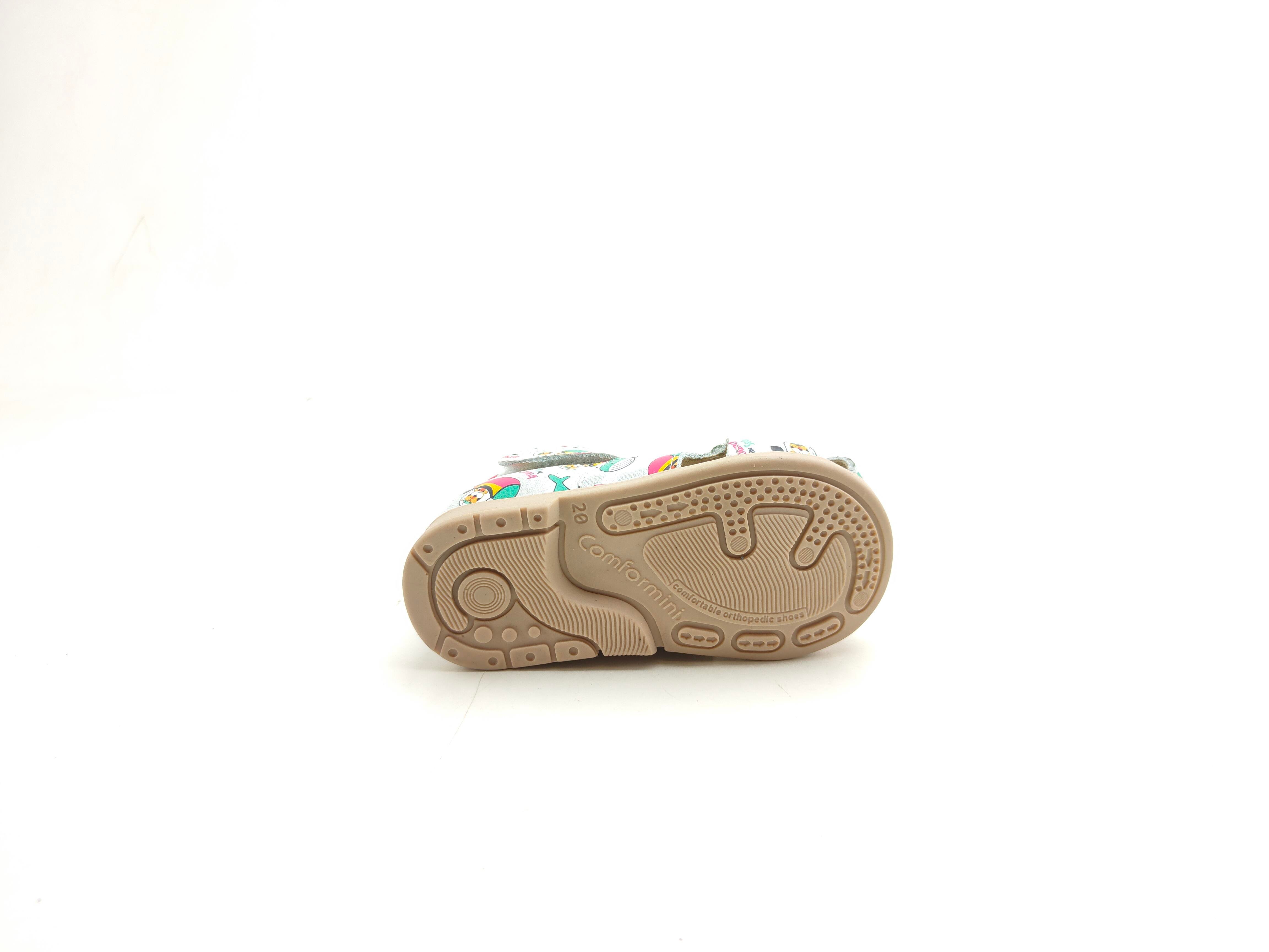 Ortoplus Deri Ortopedik Bebe Sandalet K C634 - OrtoPlus
