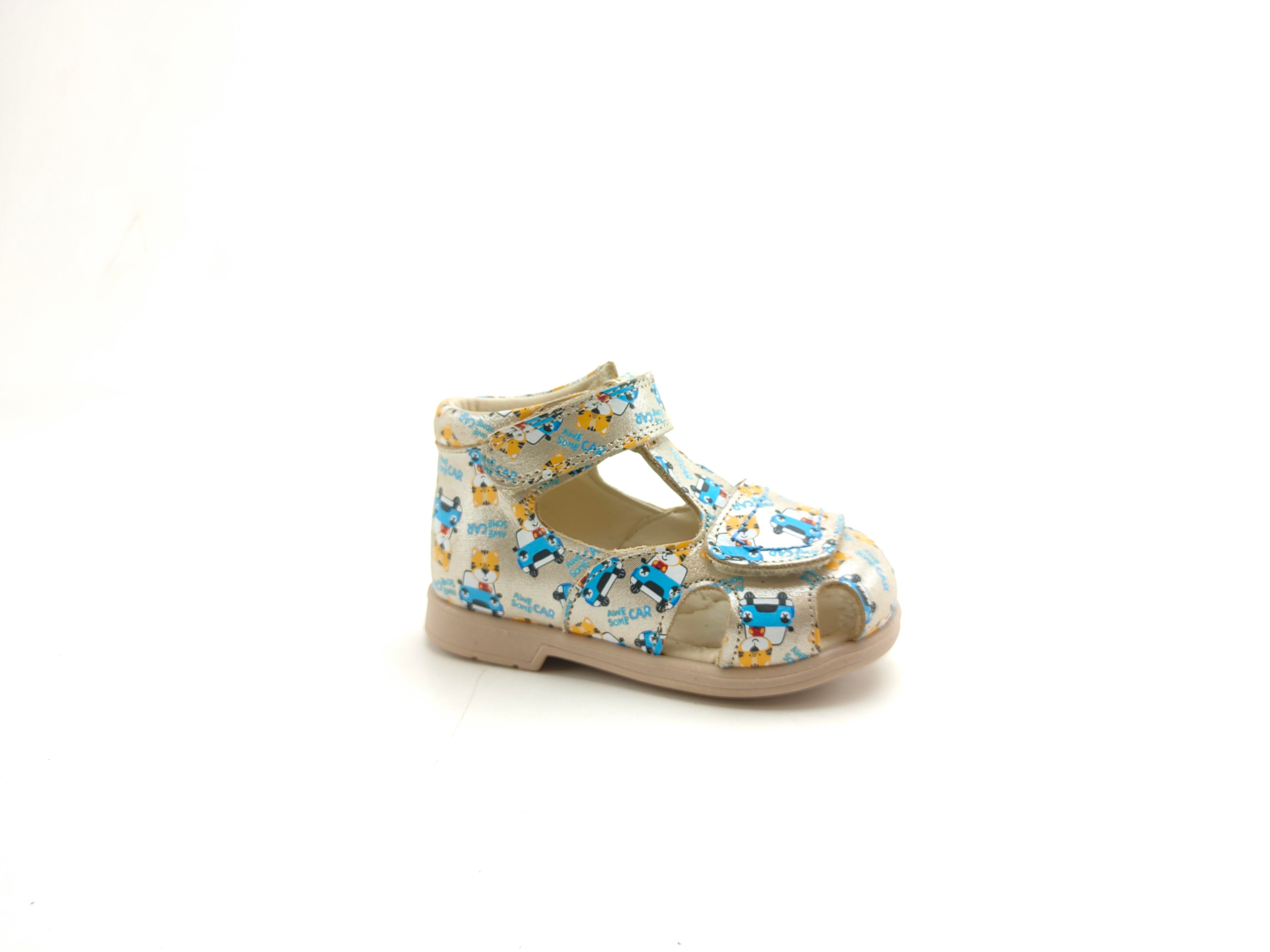 Ortoplus Deri Ortopedik Bebe Sandalet K C634 - OrtoPlus