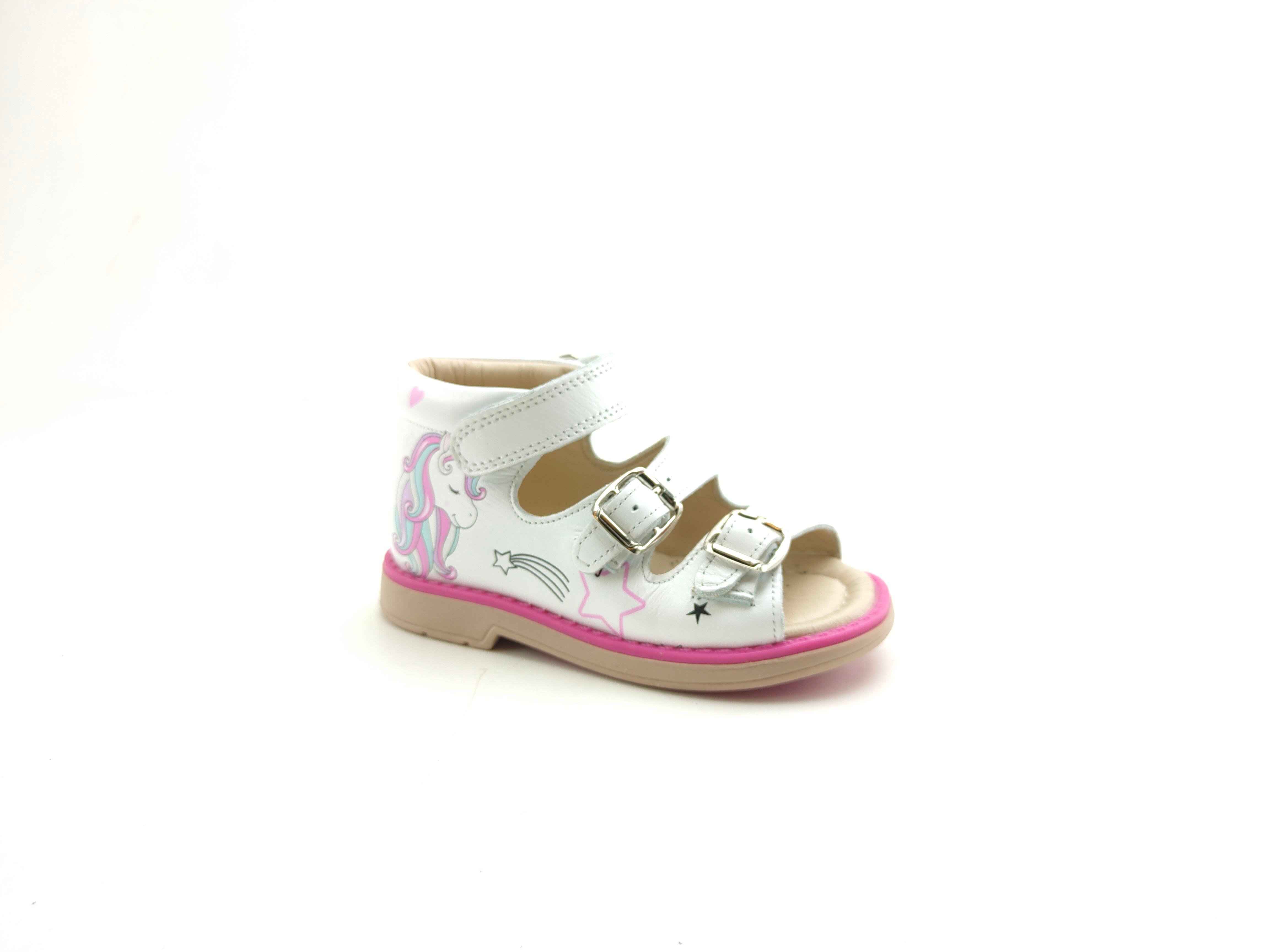 Ortoplus Deri Ortopedik Bebe Sandalet K C725 - OrtoPlus