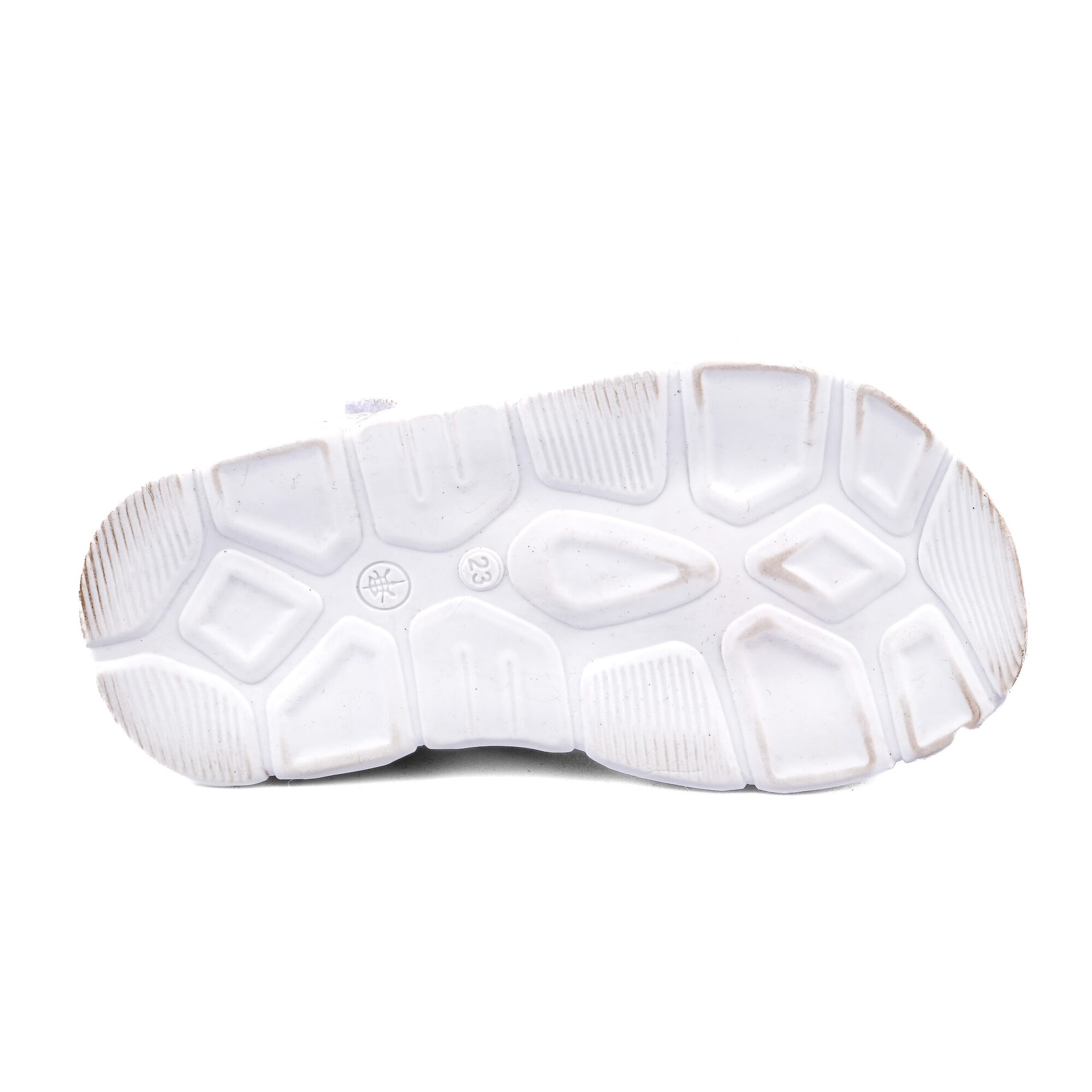 Ortoplus Deri Ortopedik Bebe Sandalet K OZ256 BEYAZ SİMLİ - OrtoPlus