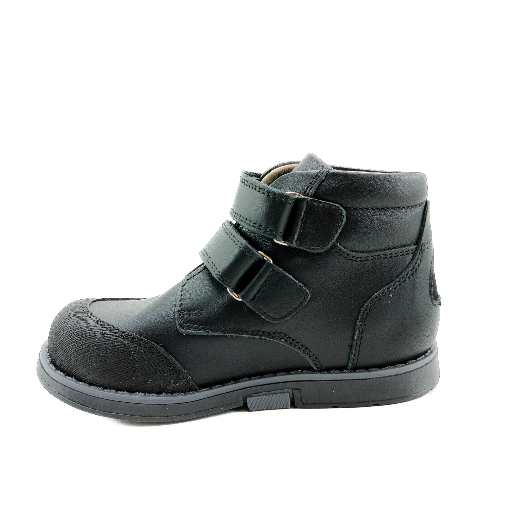 Ortoplus Deri Ortopedik Bebek Bot K C5002 SİYAH - OrtoPlus