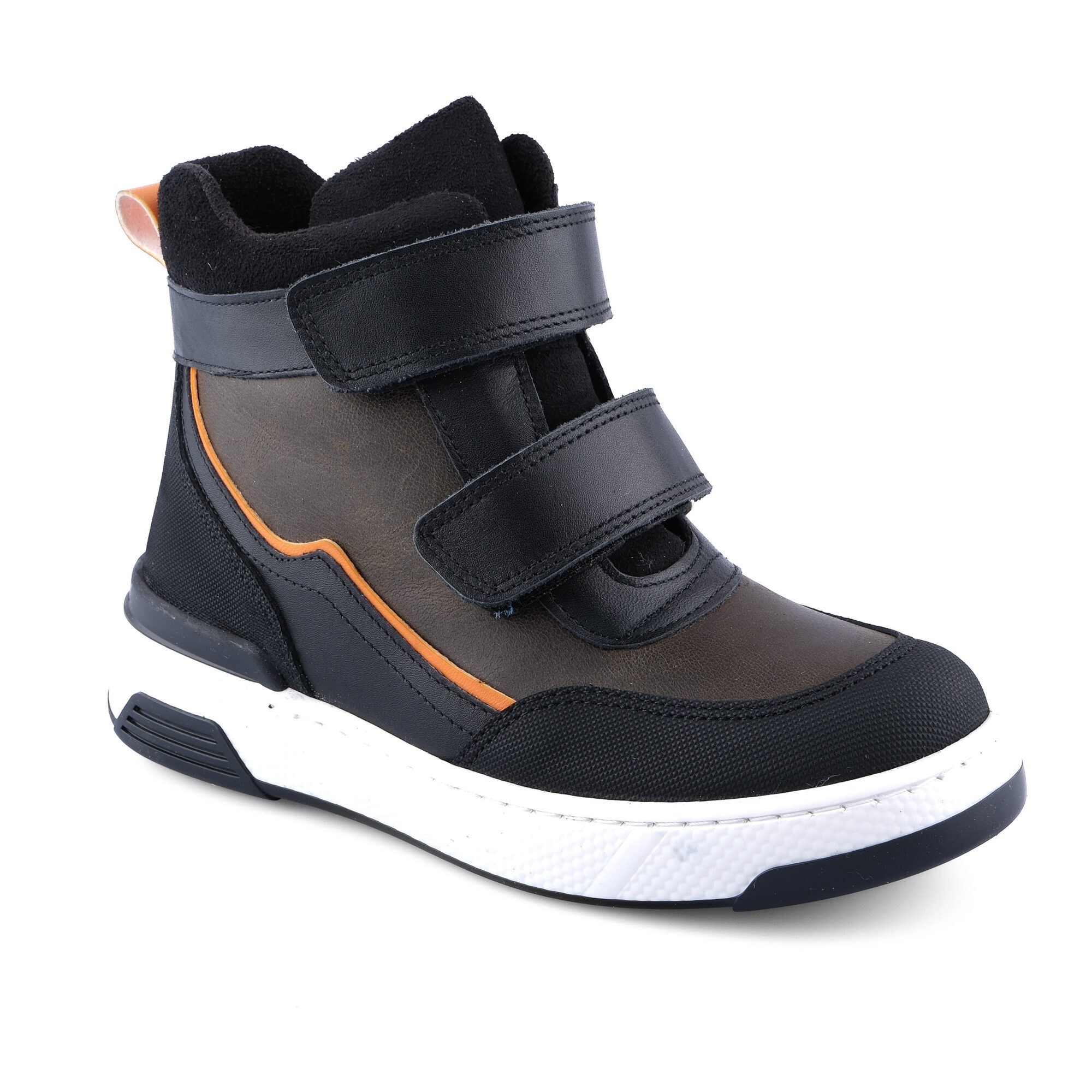 Ortoplus Deri Ortopedik Çocuk Bot F SB2715 HAKİ - OrtoPlus