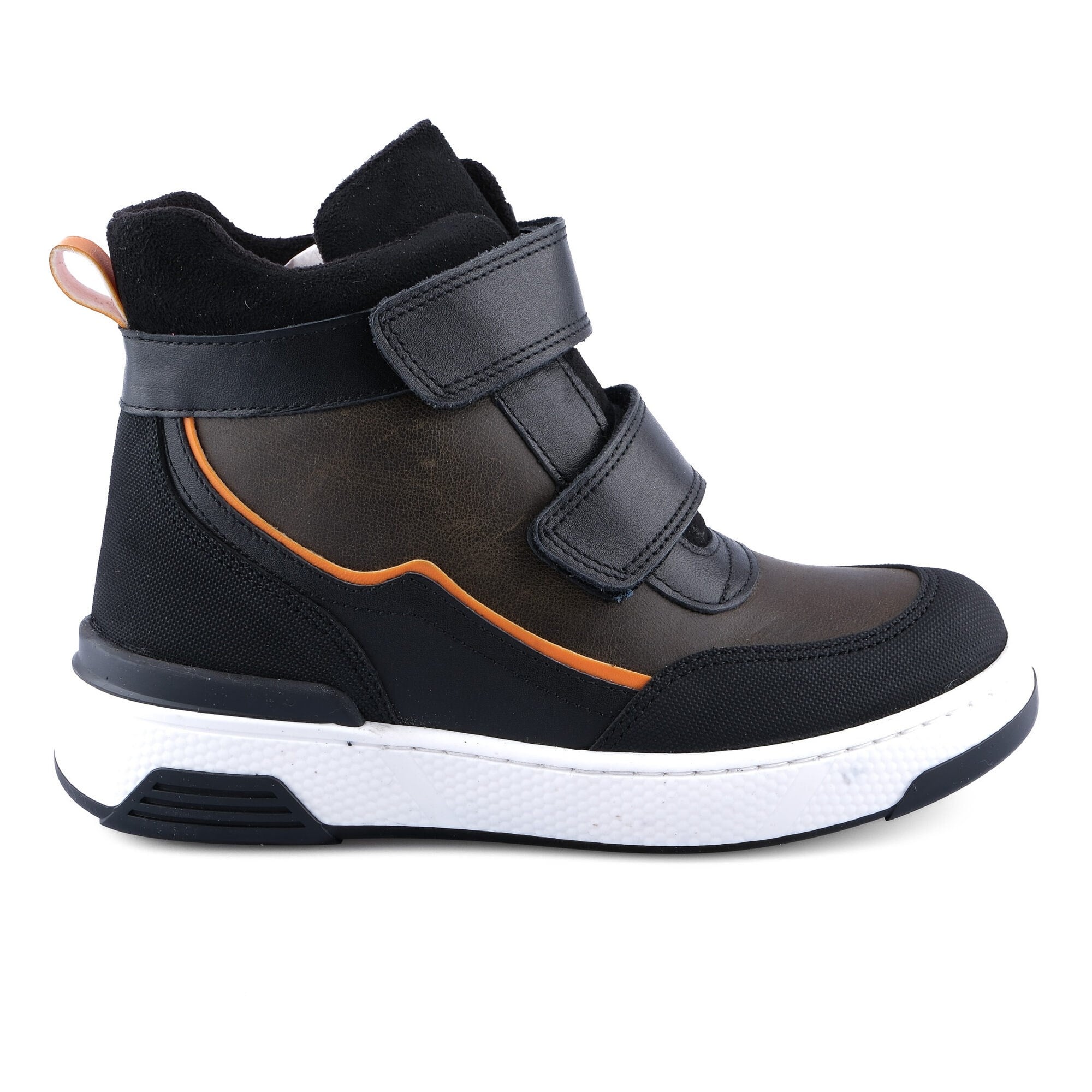 Ortoplus Deri Ortopedik Çocuk Bot F SB2715 HAKİ - OrtoPlus