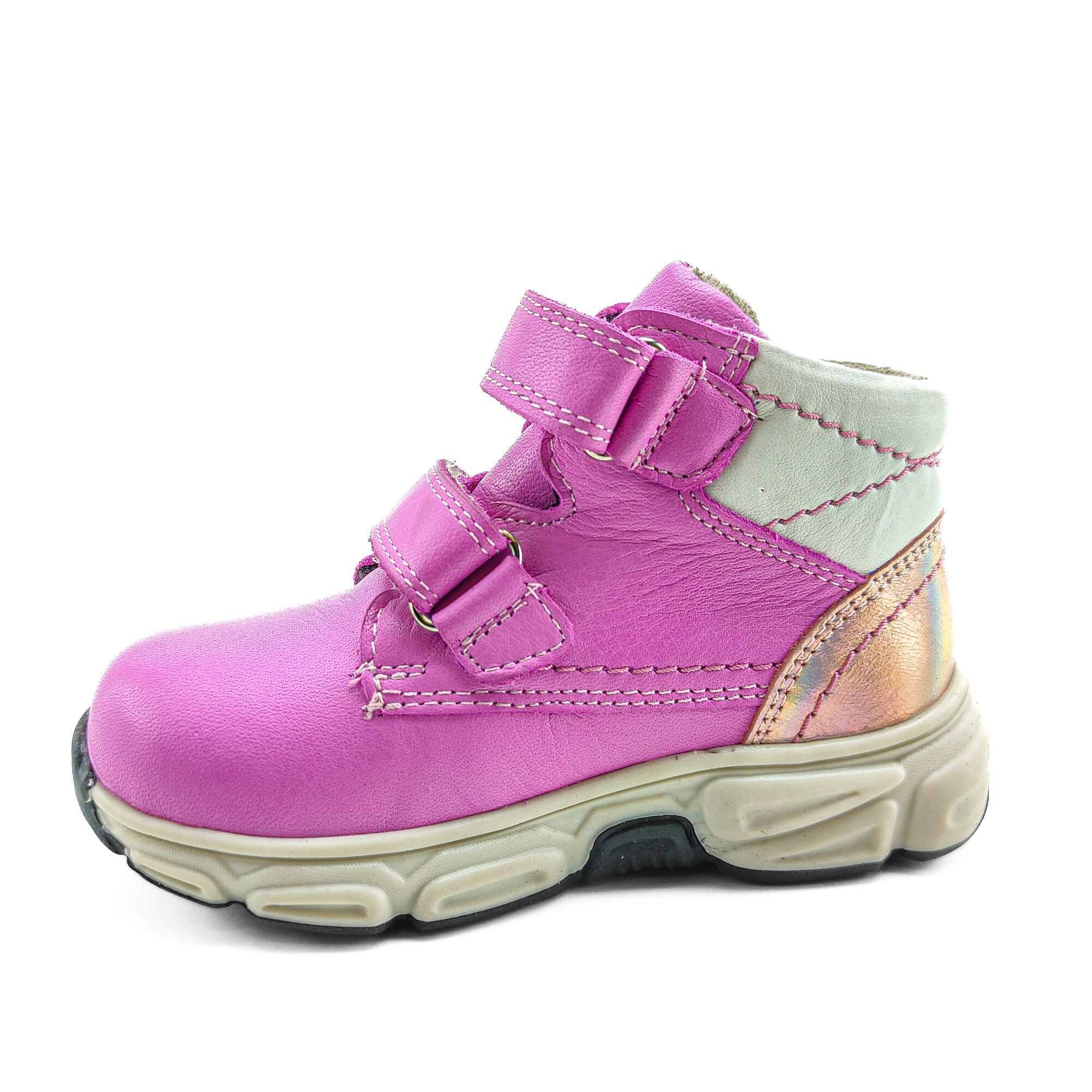 Ortoplus Deri Ortopedik Çocuk Bot K R9059 PEMBE - OrtoPlus