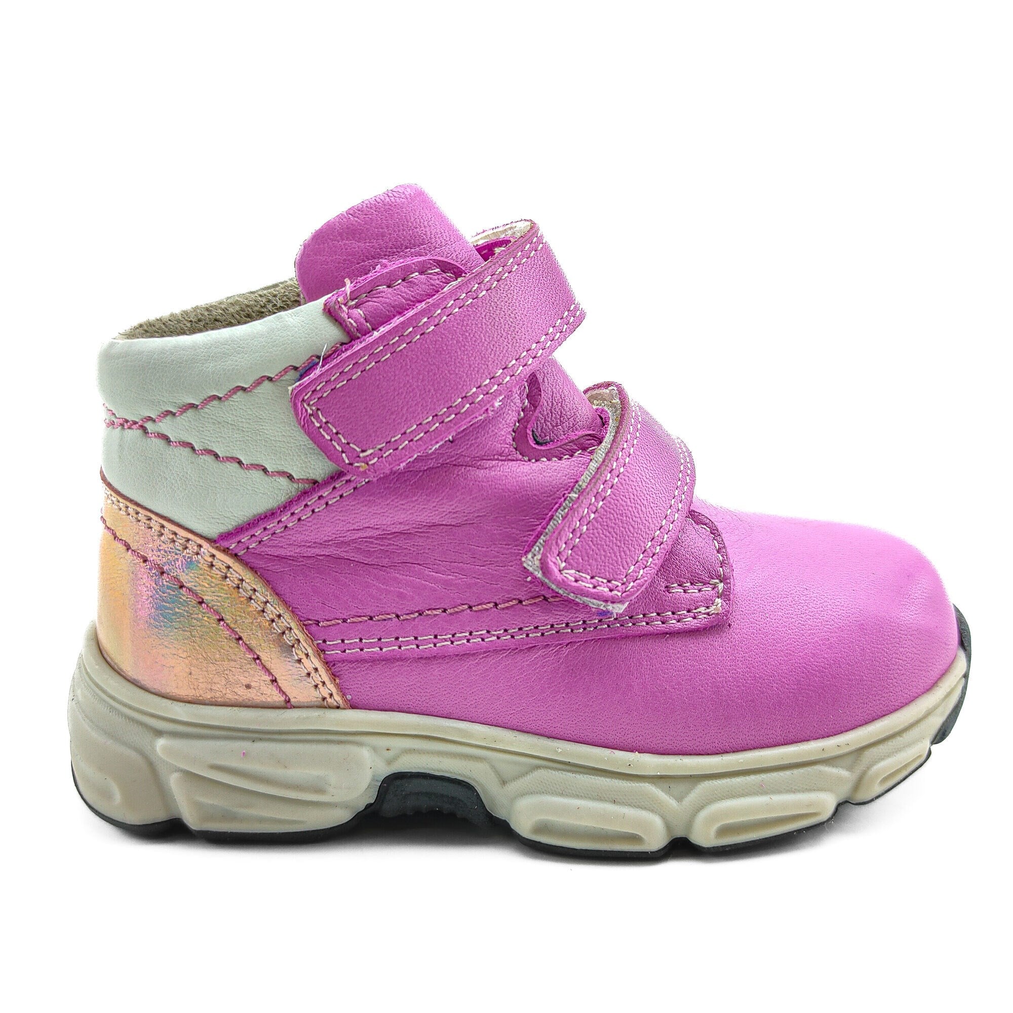 Ortoplus Deri Ortopedik Çocuk Bot K R9059 PEMBE - OrtoPlus