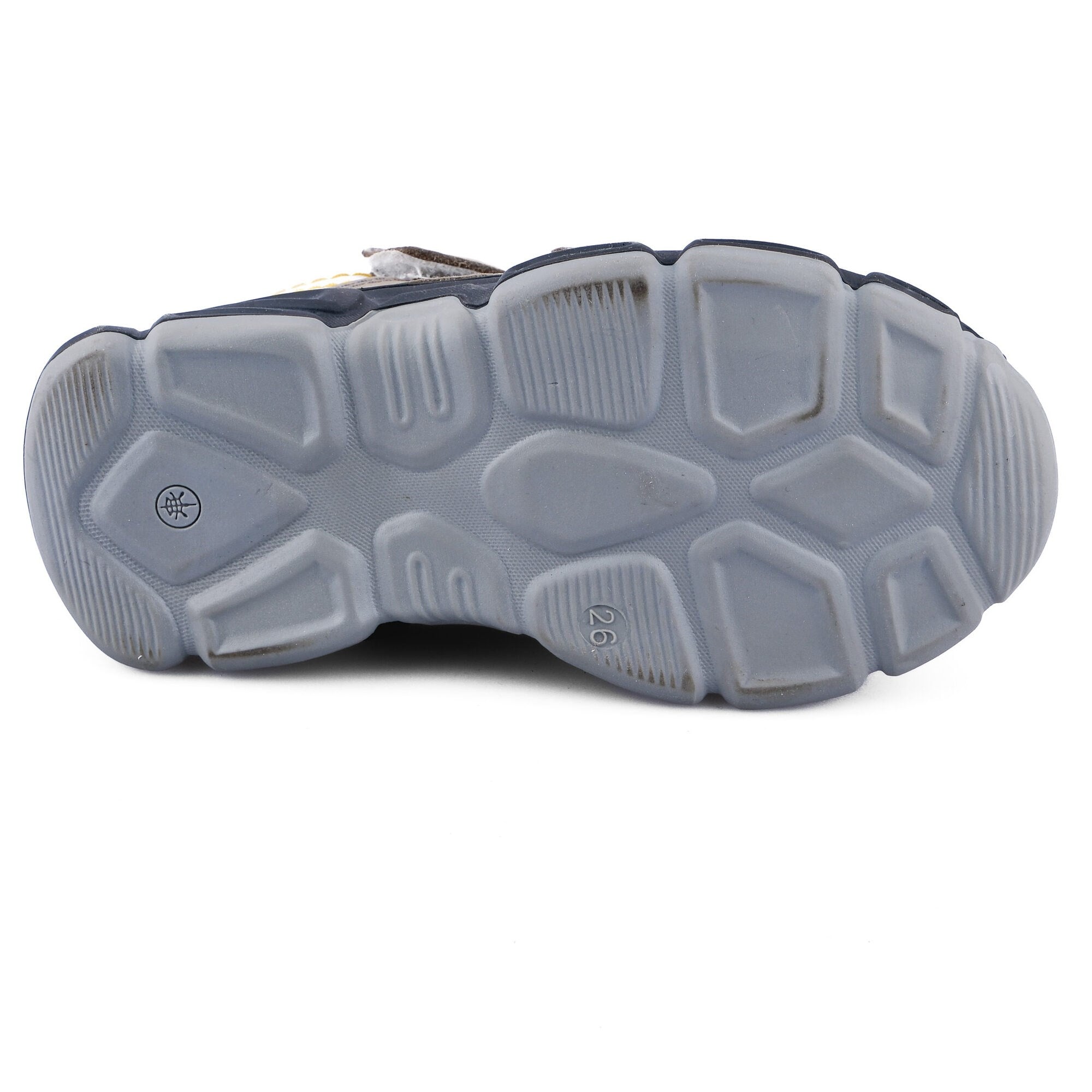 Ortoplus Deri Ortopedik Çocuk Bot P R9059 GRİ - SİYAH - OrtoPlus