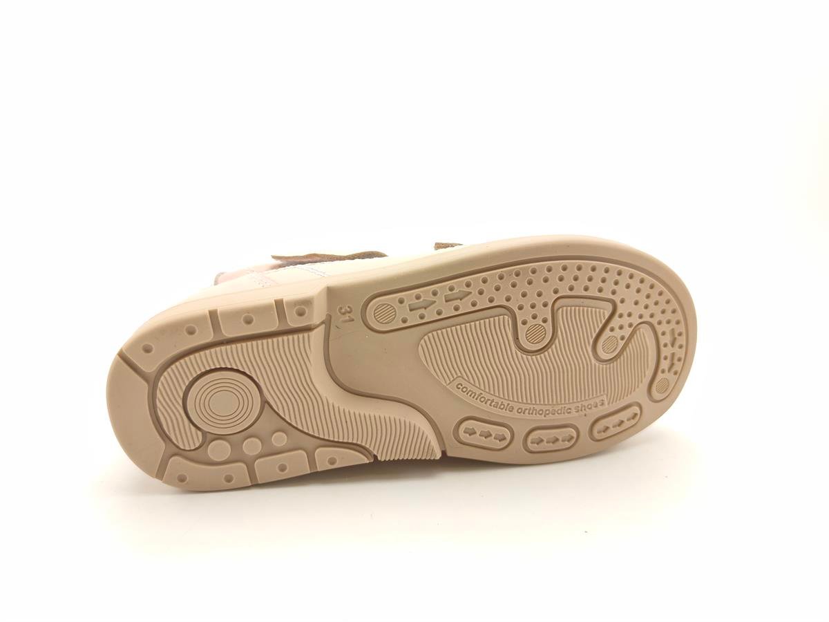 Ortoplus Deri Ortopedik Çocuk Sandalet F C646-1 - OrtoPlus