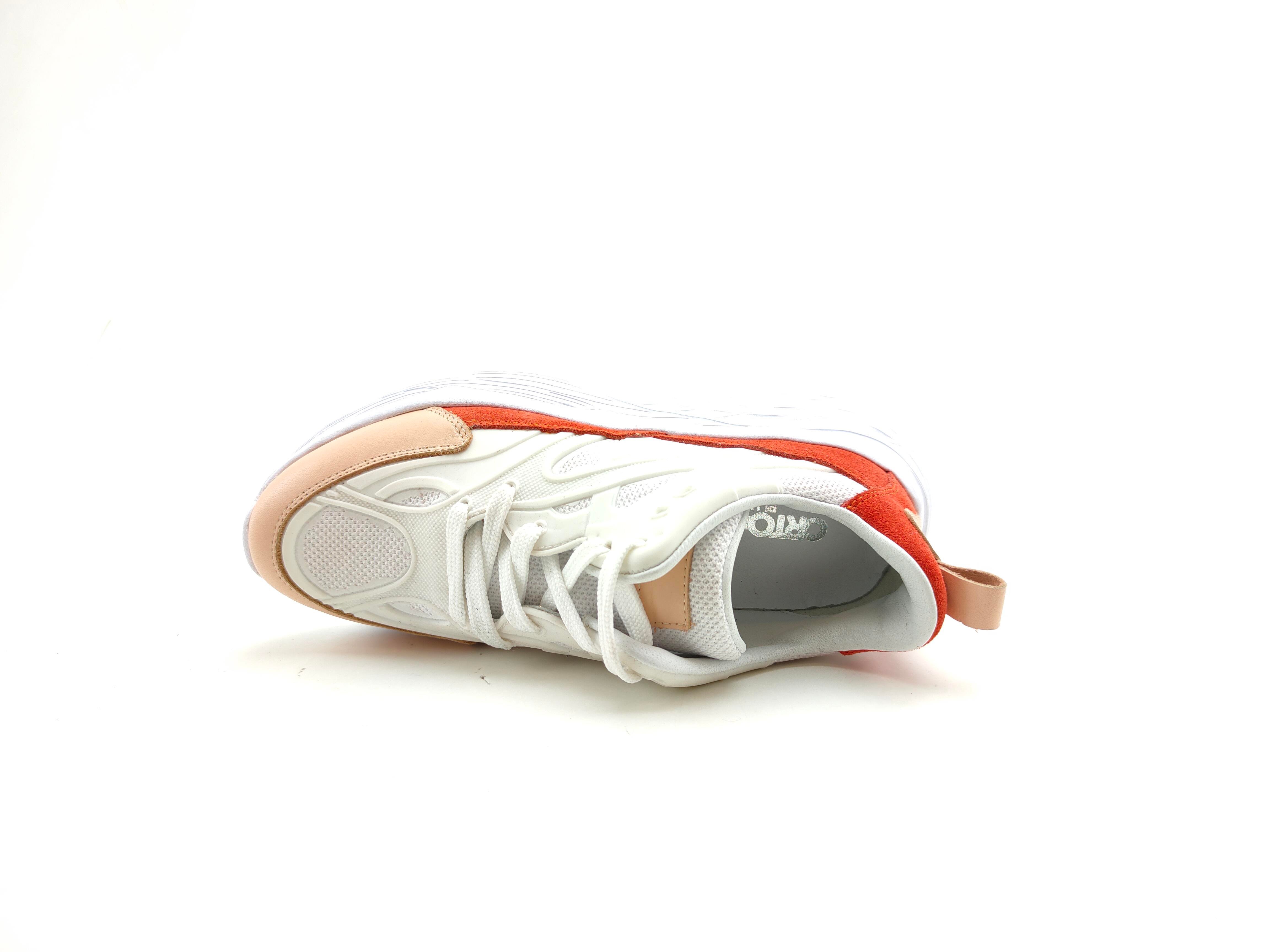Ortoplus Deri Ortopedik Kadın Sneaker Ayakkabı ET3014 - OrtoPlus