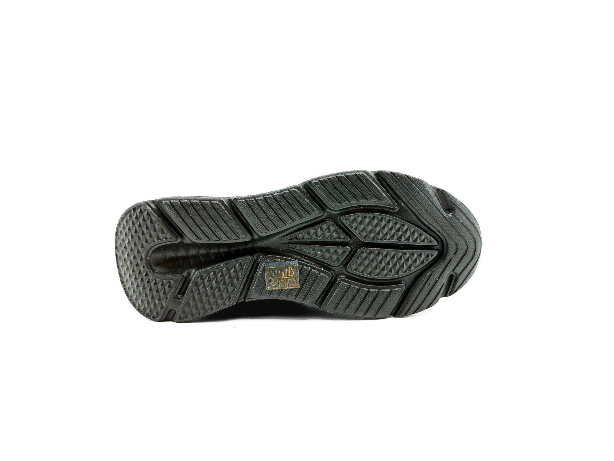 Ortoplus Deri Ortopedik Kadın Sneaker Ayakkabı Taşlı ET3242 SİYAH SİMLİ - OrtoPlus