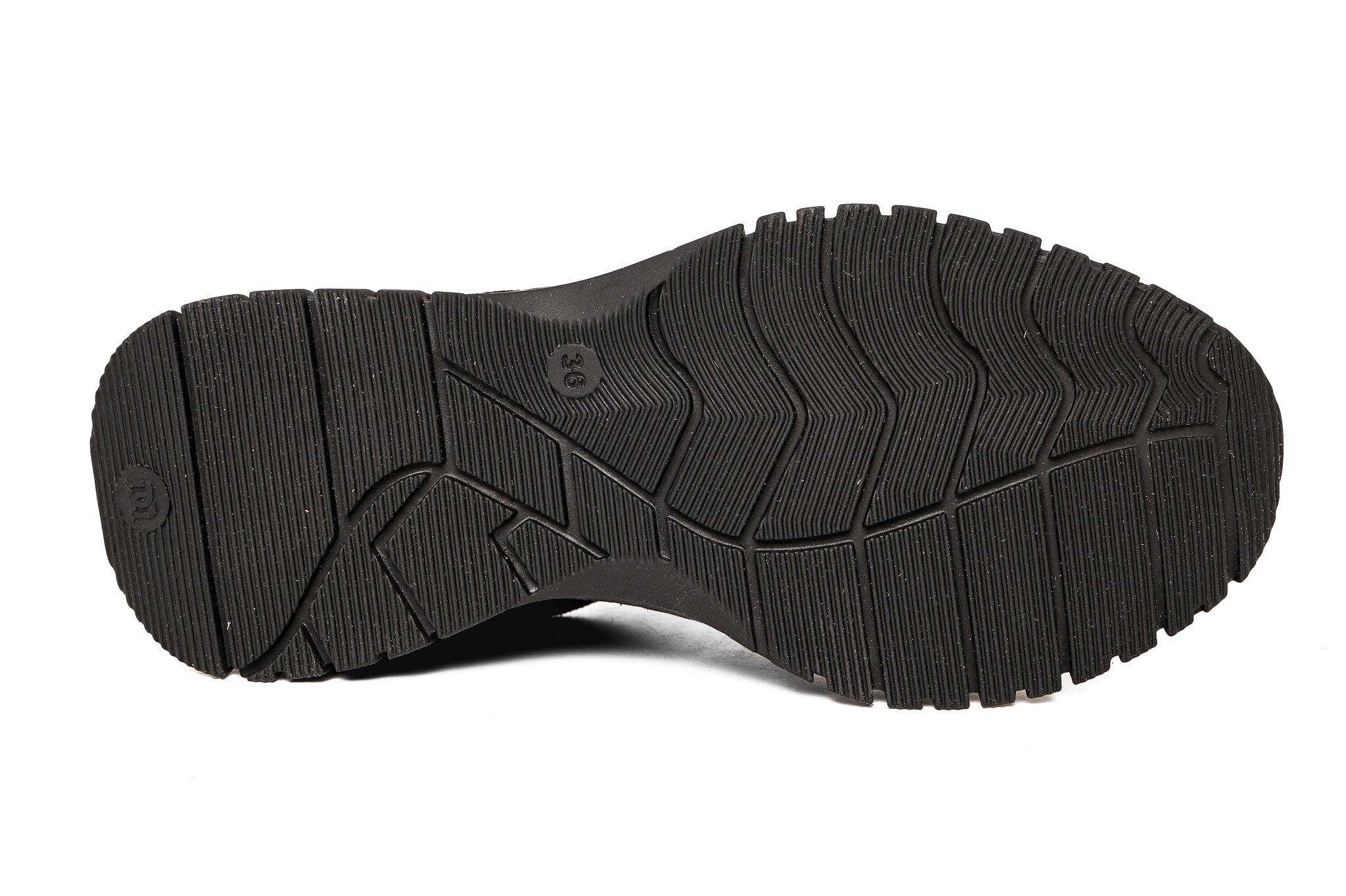Ortoplus Deri Ortopedik Kadın Sneaker Ayakkabı ND26066 SİYAH - OrtoPlus