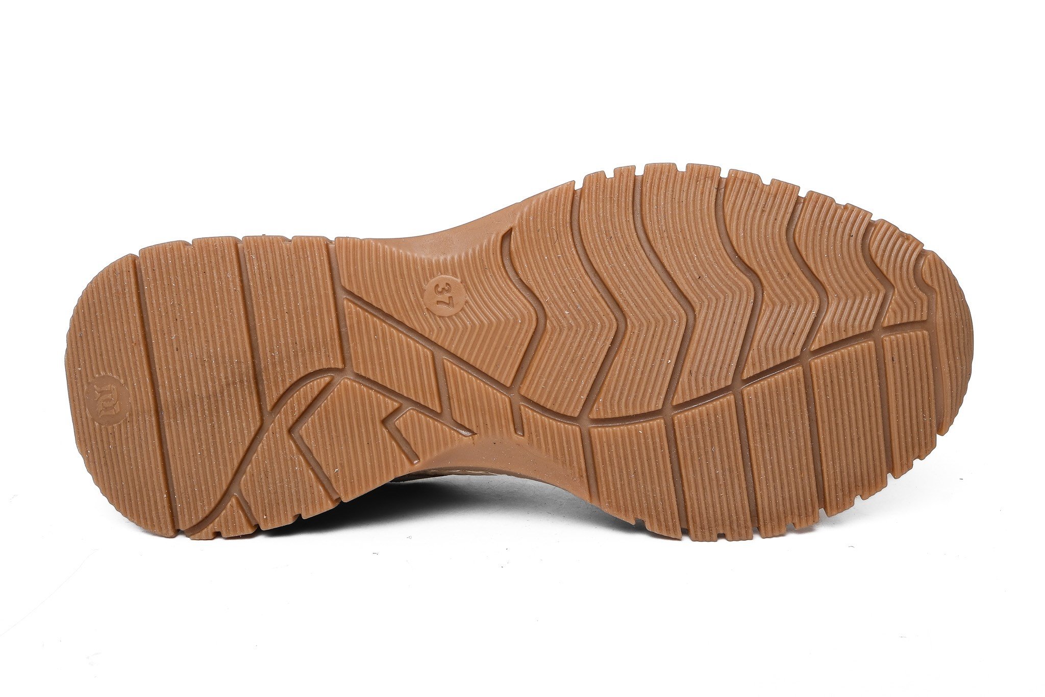 Ortoplus Deri Ortopedik Kadın Sneaker Ayakkabı ND26066 BEJ - OrtoPlus