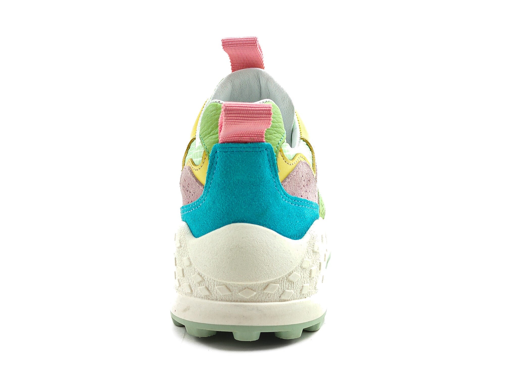 Ortoplus Deri Ortopedik Kadın Sneaker Ayakkabı ET3033 YEŞİL KARIŞIK - OrtoPlus