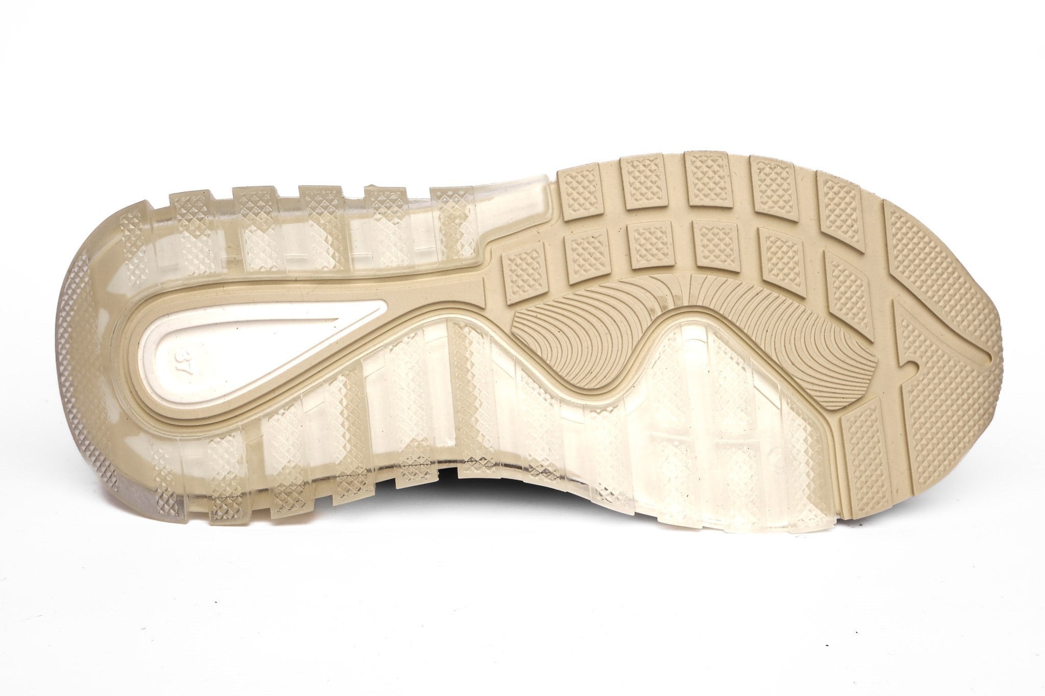 Ortoplus Deri Ortopedik Kadın Sneaker Ayakkabı ET3212 PUDRA - OrtoPlus