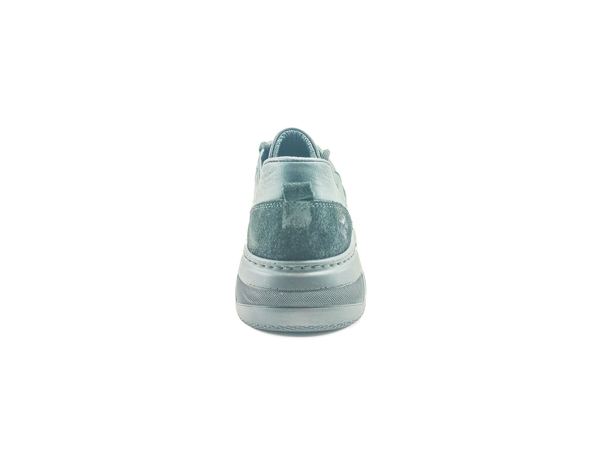 Ortoplus Deri Ortopedik Sneaker Kadın Ayakkabı S8030 SİYAH - OrtoPlus