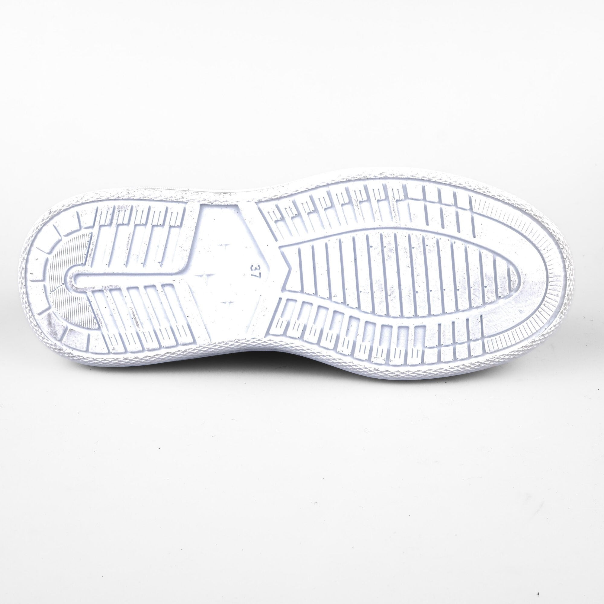 Ortoplus Deri Ortopedik Sneaker Kadın Ayakkabı S8030 PUDRA - OrtoPlus