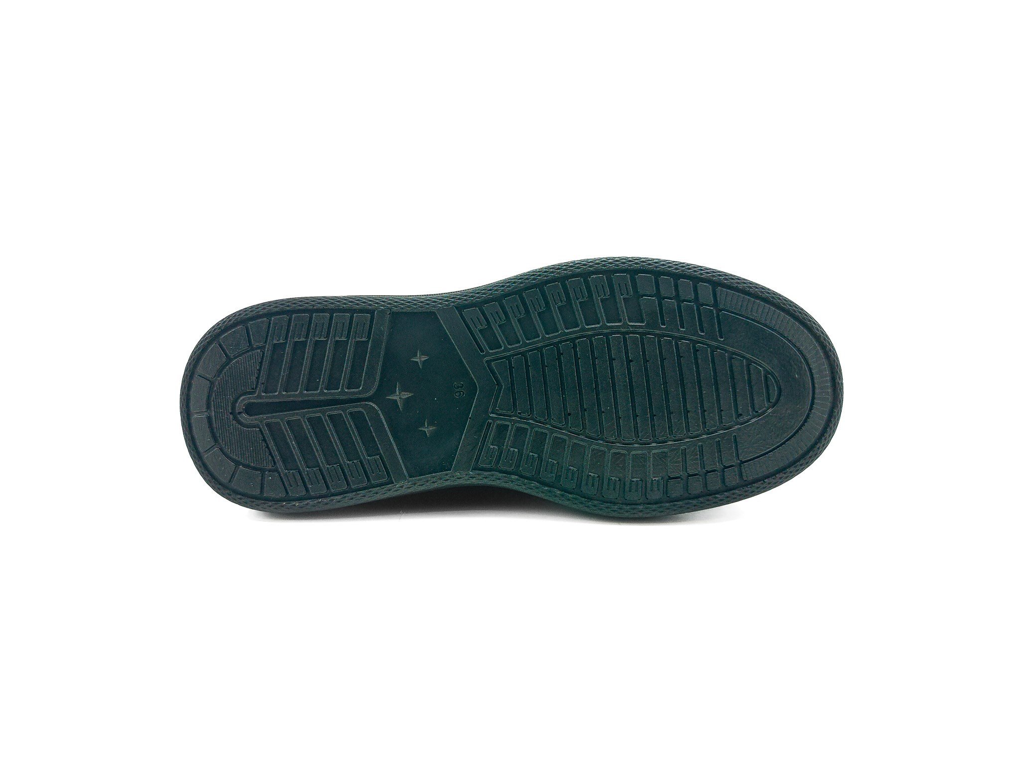 Ortoplus Deri Ortopedik Sneaker Kadın Ayakkabı S8030 SİYAH - OrtoPlus