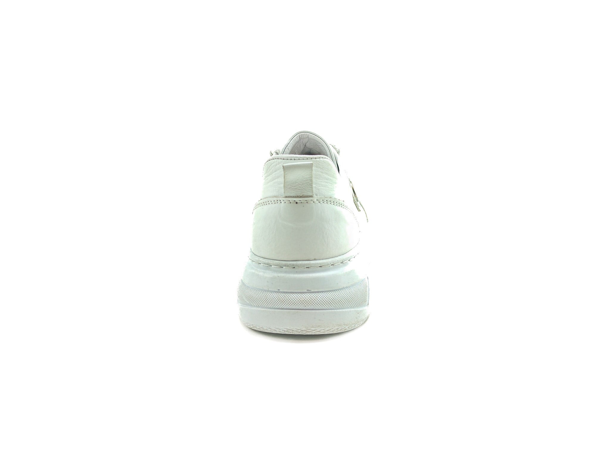 Ortoplus Deri Ortopedik Sneaker Kadın Ayakkabı S8030 BEYAZ - OrtoPlus