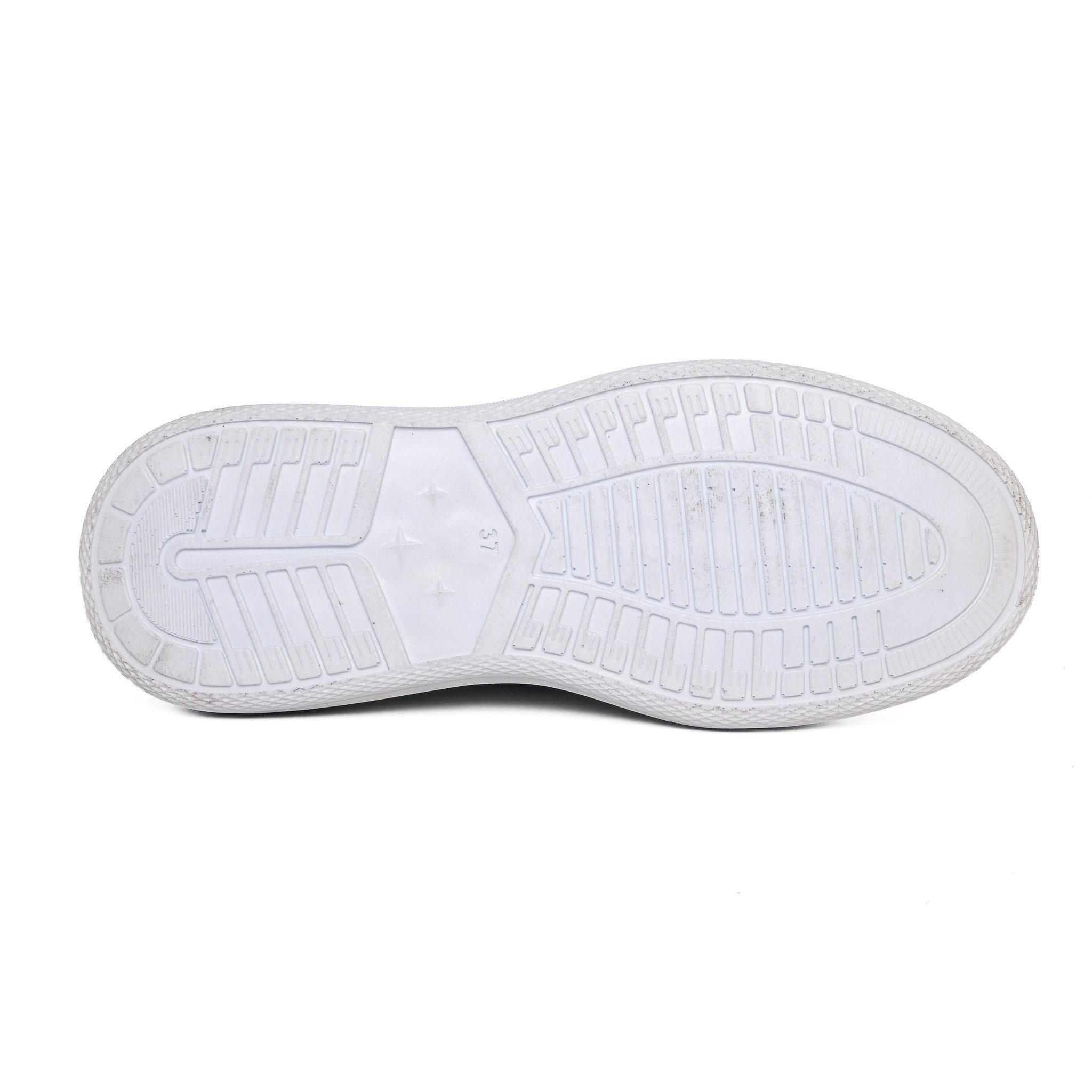 Ortoplus Deri Ortopedik Sneaker Kadın Ayakkabı S8030 BEYAZ - OrtoPlus