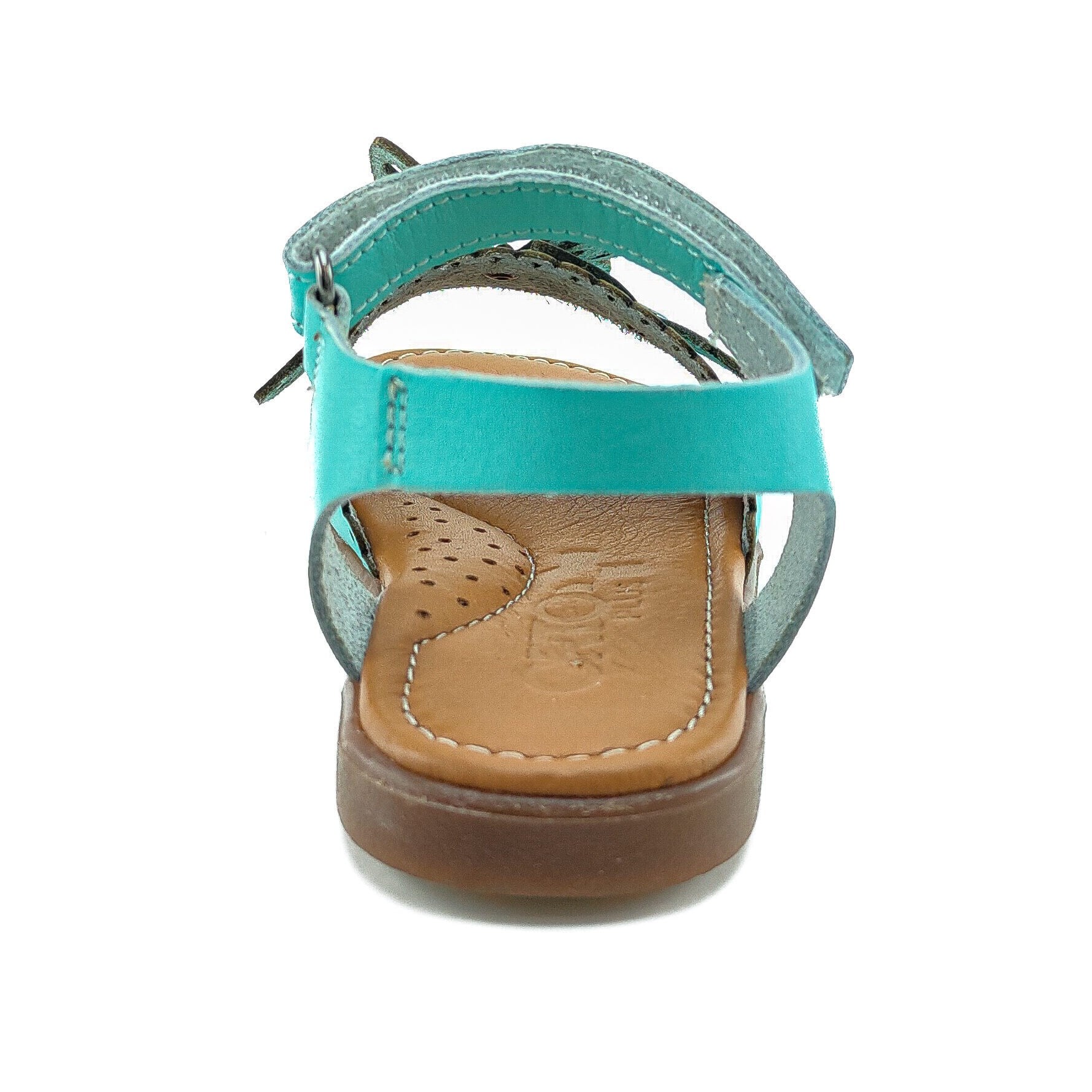 Ortoplus Ortopedik Deri Bebe Sandalet K 2116 SU YEŞİLİ - OrtoPlus