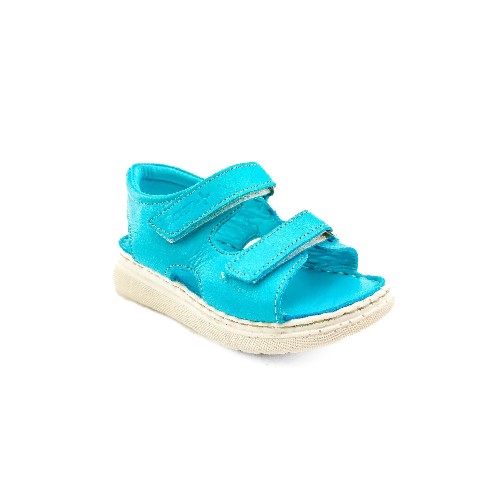 Ortoplus Ortopedik Deri Bebe Sandalet K 2151 TURKUAZ - OrtoPlus