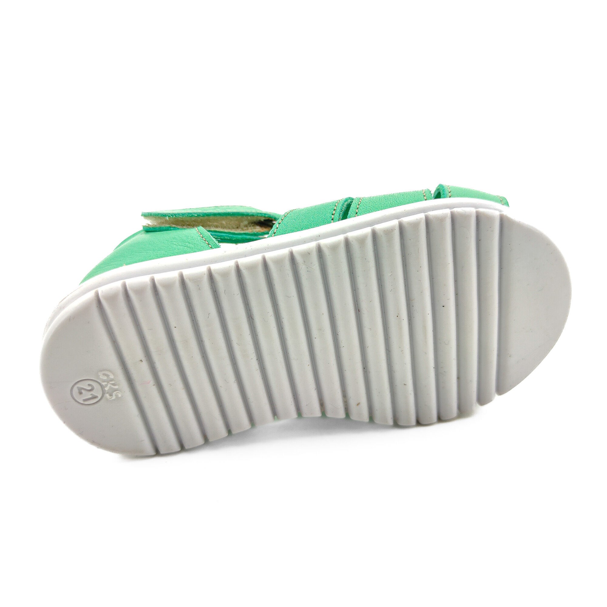Ortoplus Ortopedik Deri Bebe Sandalet K Ü2136 SU YEŞİLİ - OrtoPlus