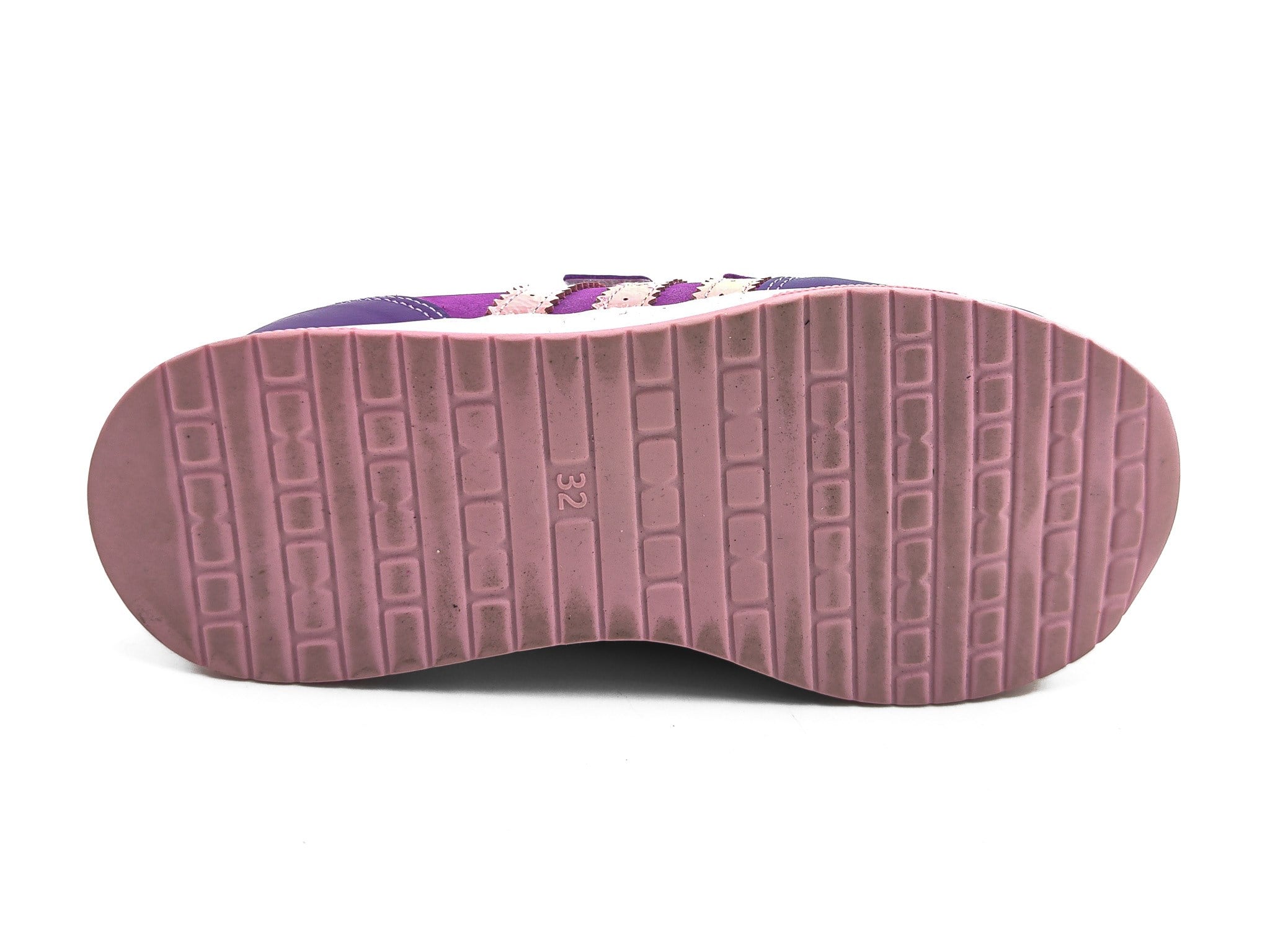 Ortoplus Ortopedik Deri Çocuk Spor Ayakkabı F C268-1 MOR - OrtoPlus