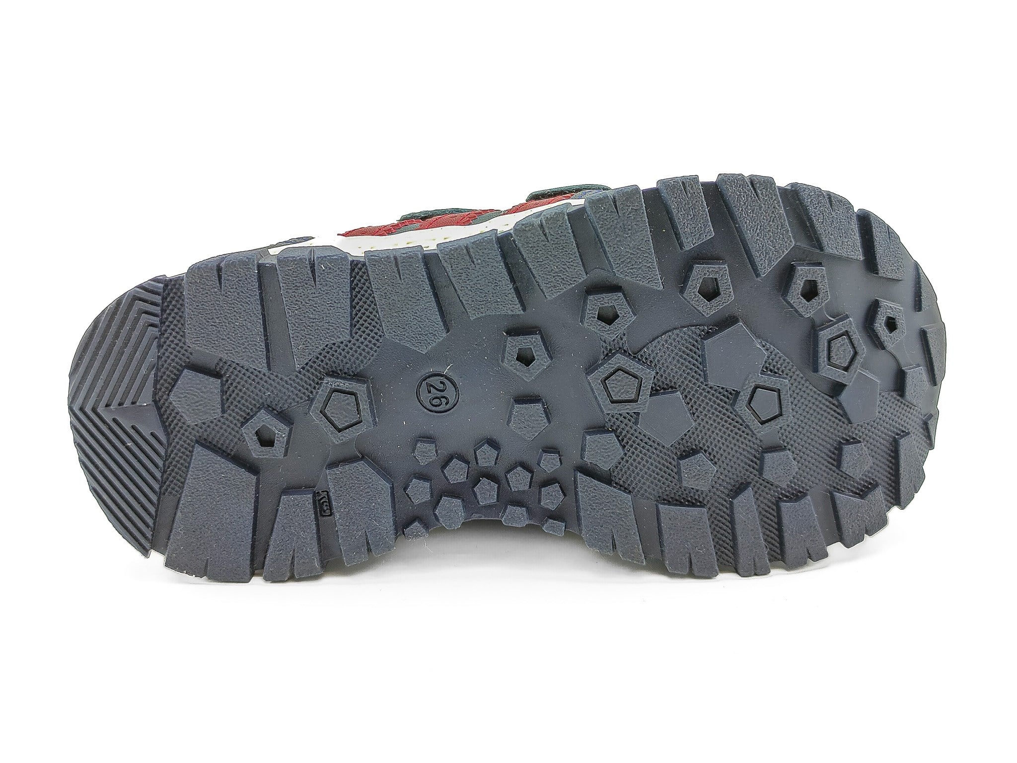 Ortoplus Ortopedik Deri Çocuk Spor Ayakkabı F C268-1 LACİ-KIRMIZI - OrtoPlus