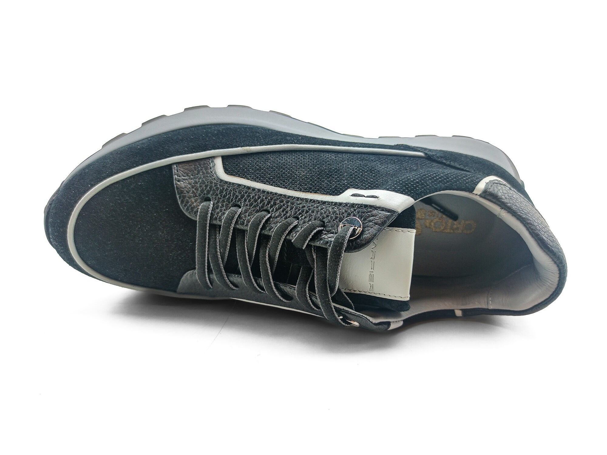 Ortoplus Ortopedik Deri Erkek Sneaker Ayakkabı CF2683 SİYAH - OrtoPlus