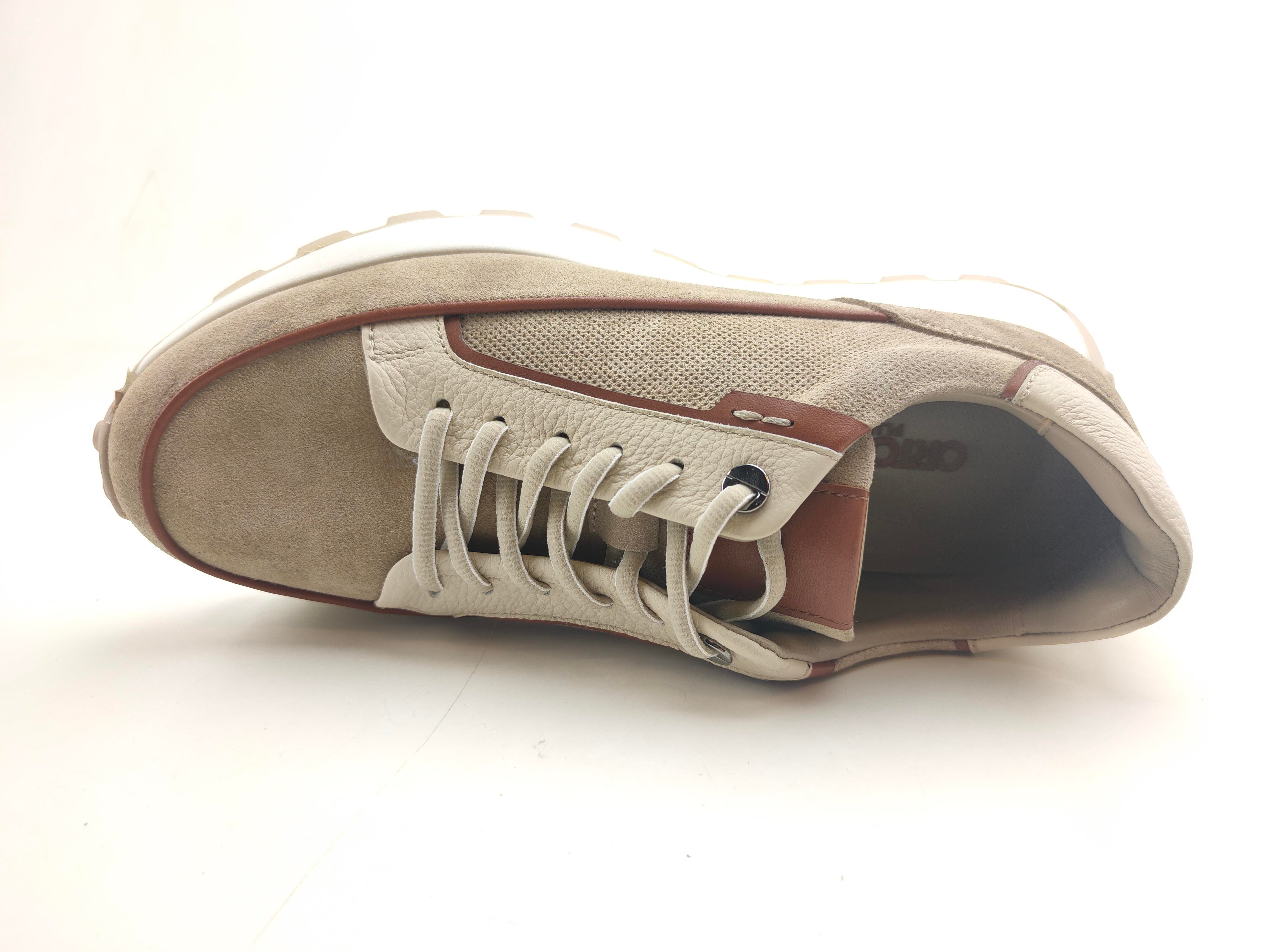 Ortoplus Ortopedik Deri Erkek Sneaker Ayakkabı CF2683 - OrtoPlus