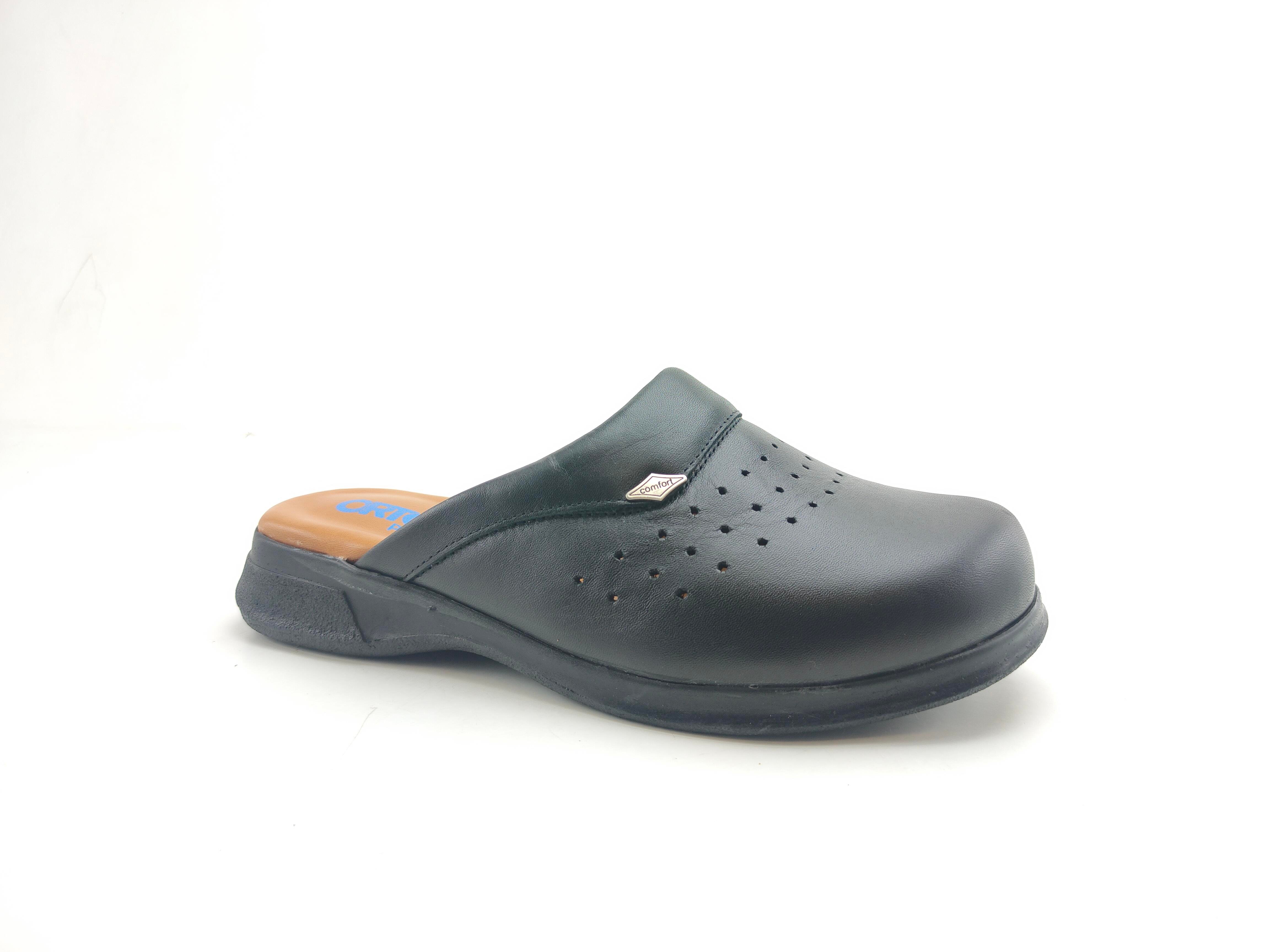 Ortoplus Sabo Unisex Deri Hastane Terlik KT9001 - OrtoPlus